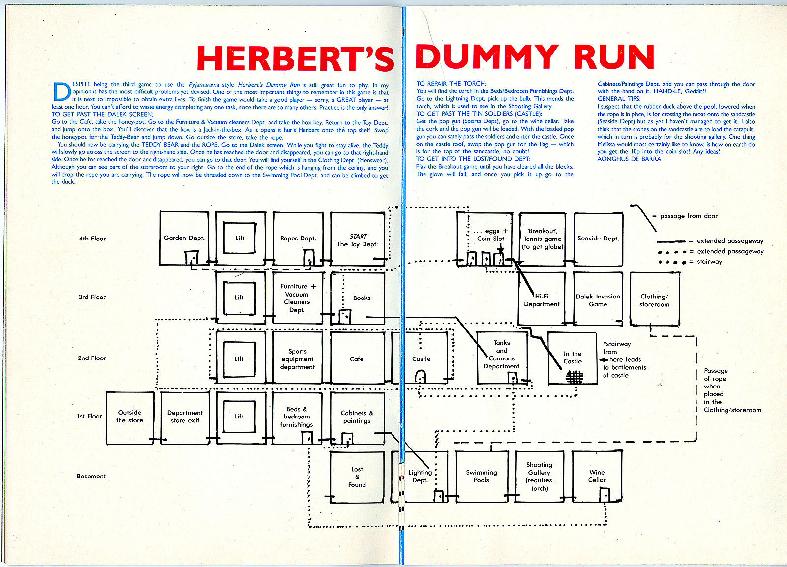 Screen from Herbert's Dummy Run