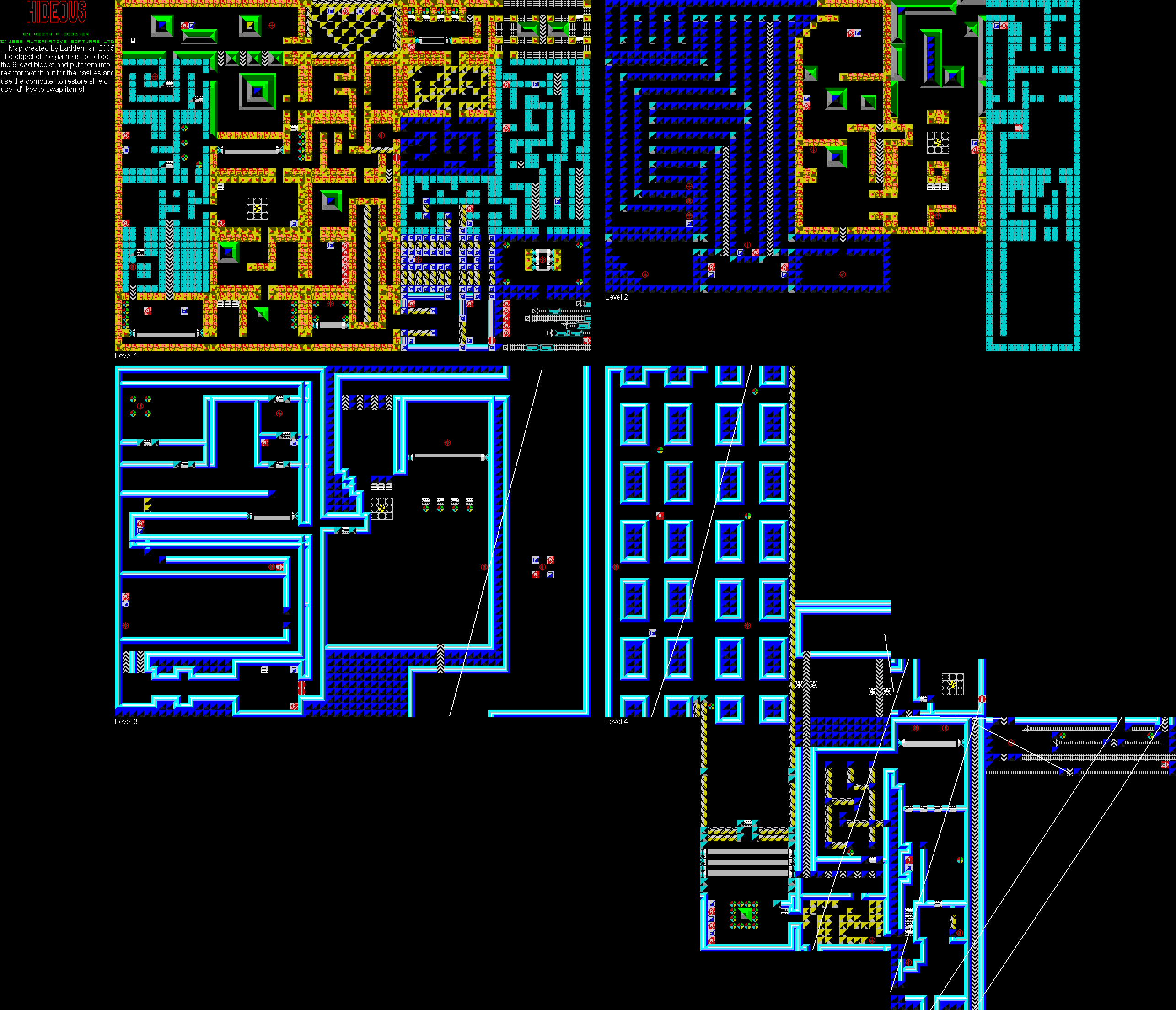 Screen from Hideous