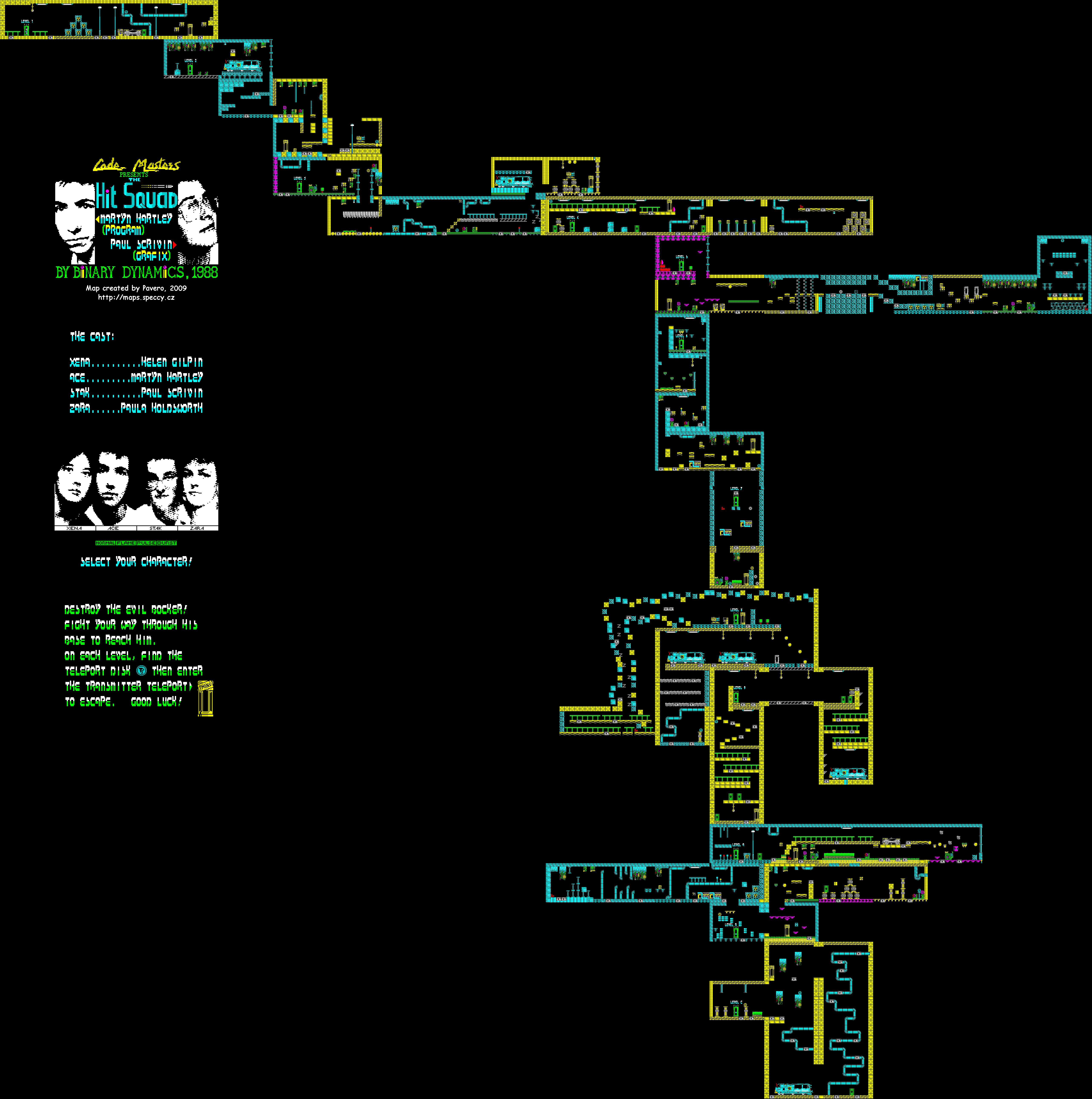 Screen from The Hit Squad