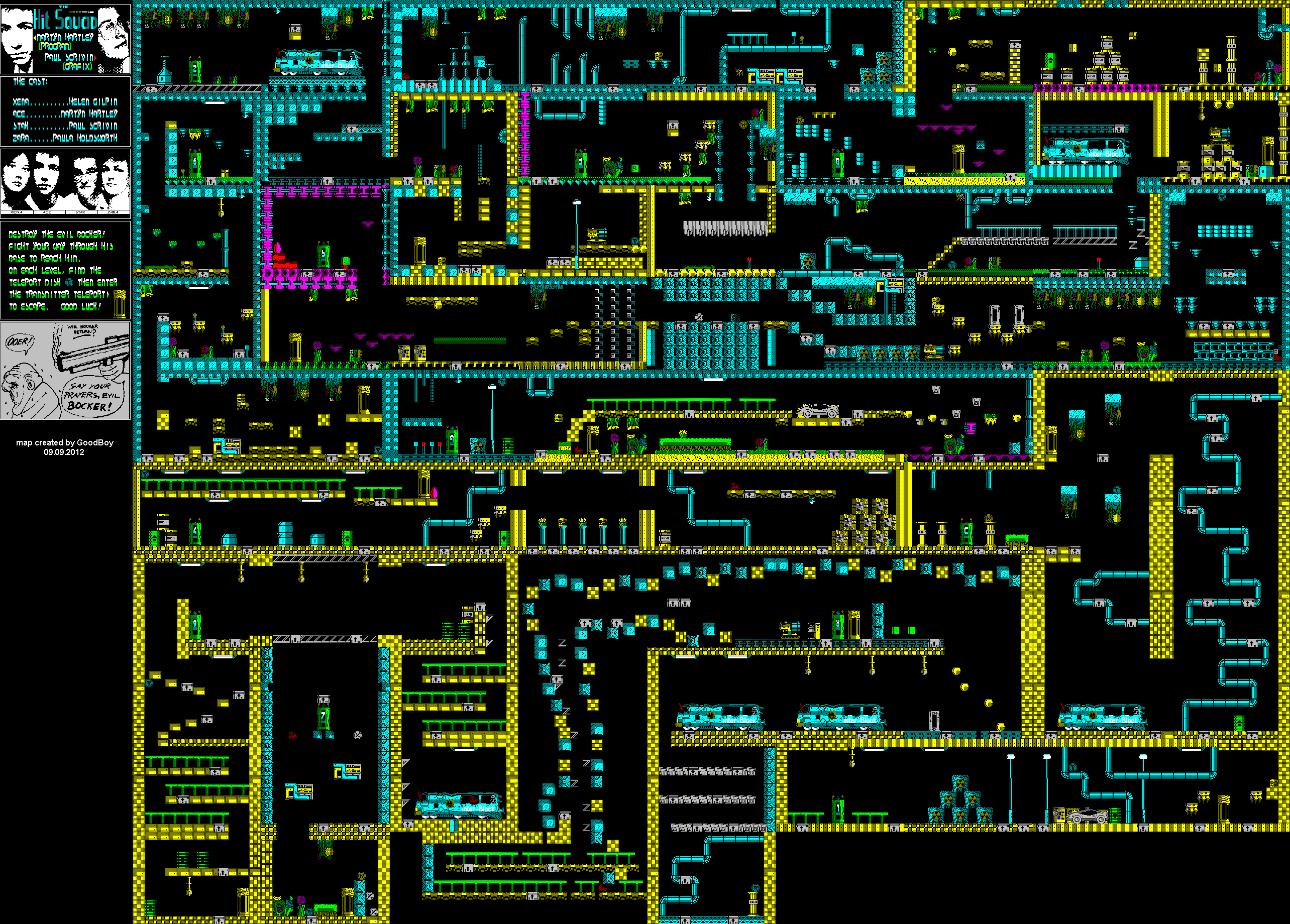 Screen from The Hit Squad