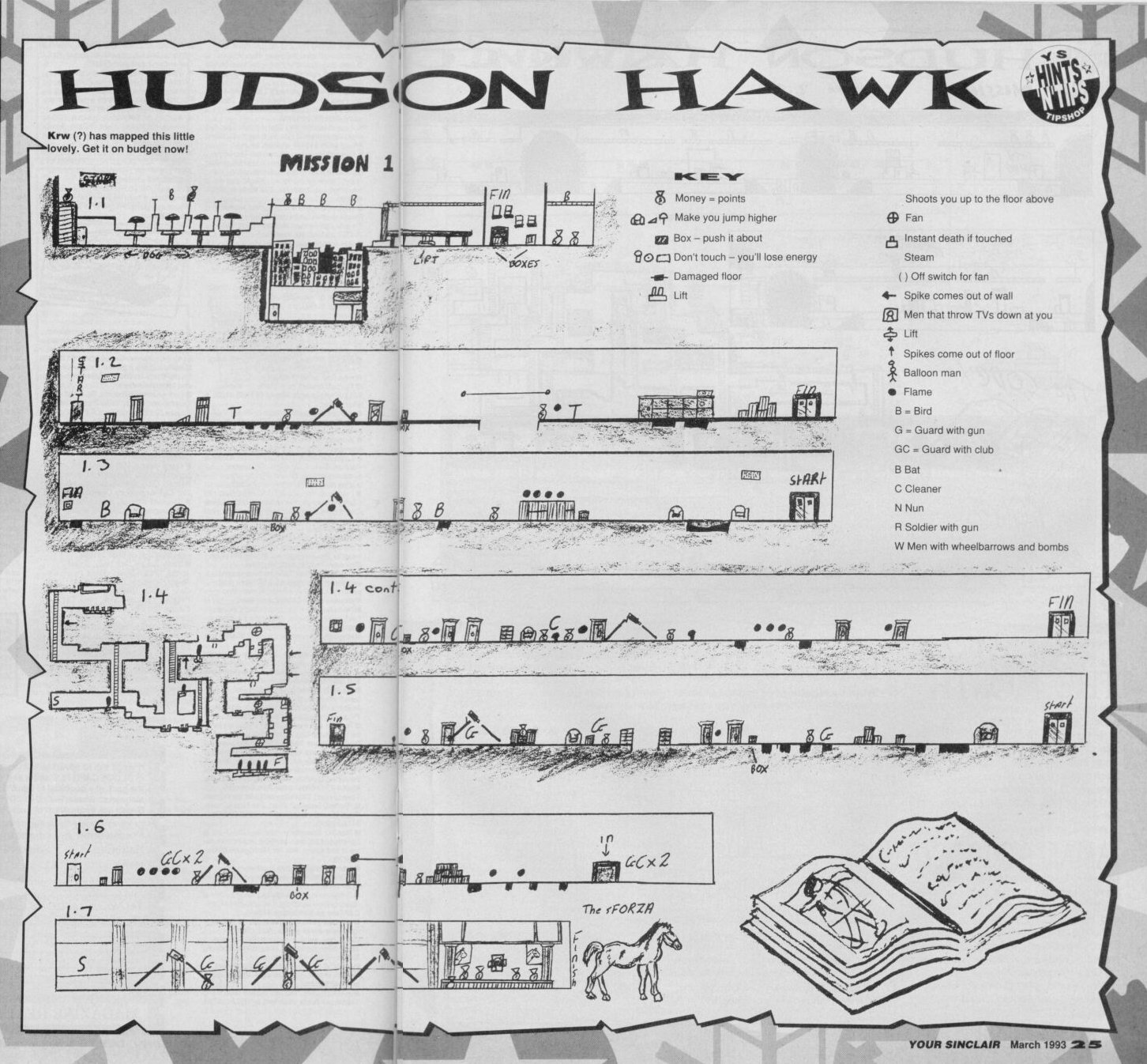 Screen from Hudson Hawk