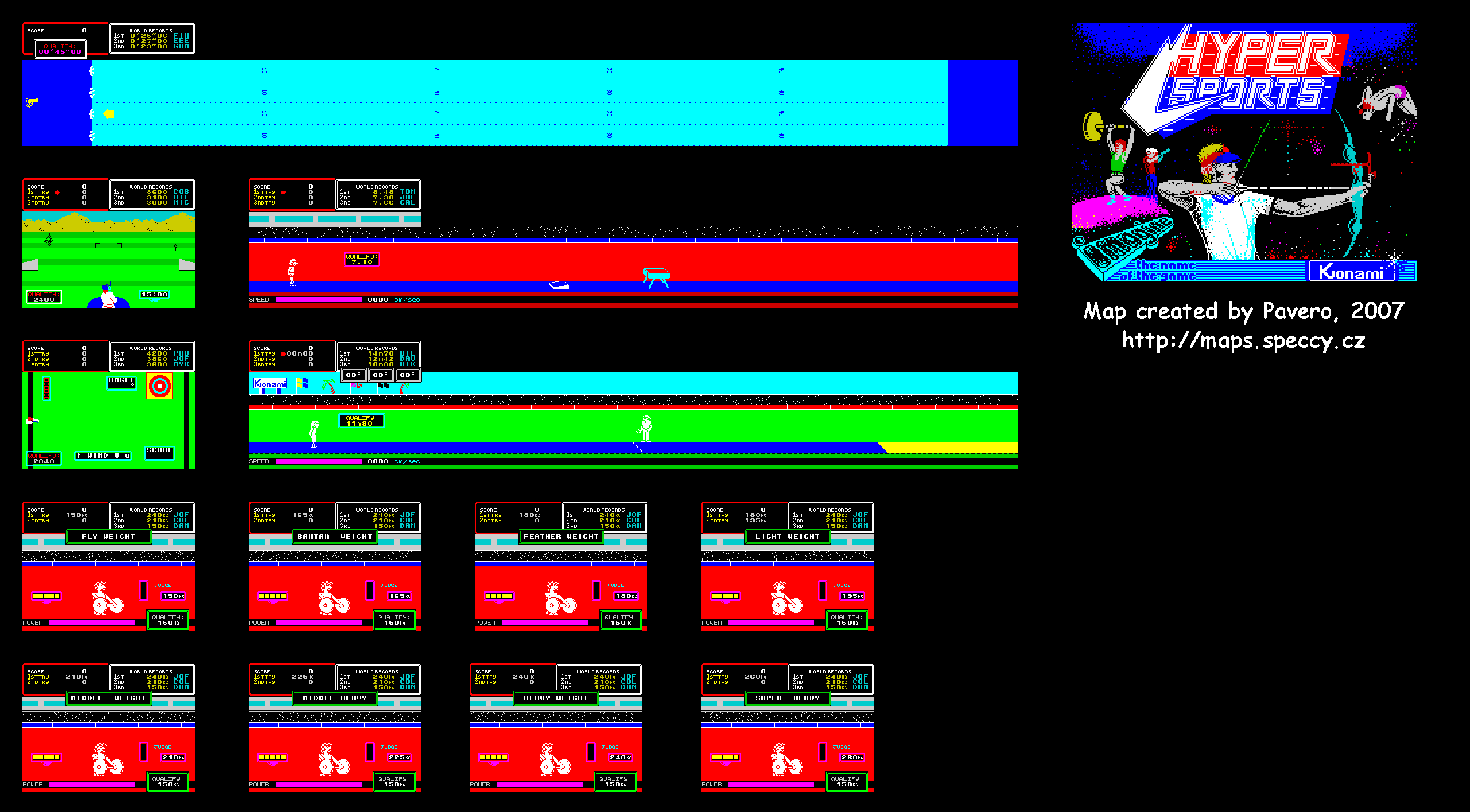Screen from Hyper Sports