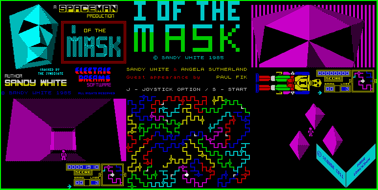 Screen from I, of the Mask