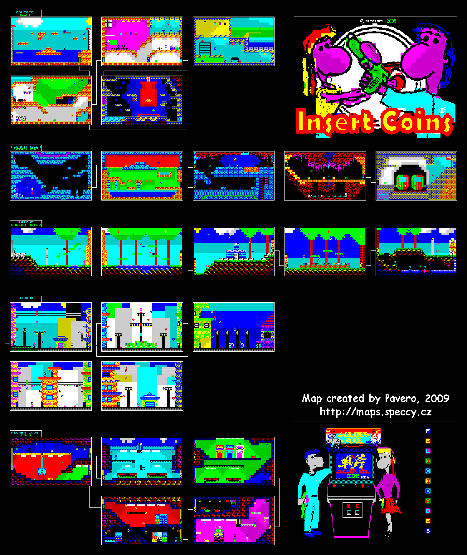 Screen from Insert Coins