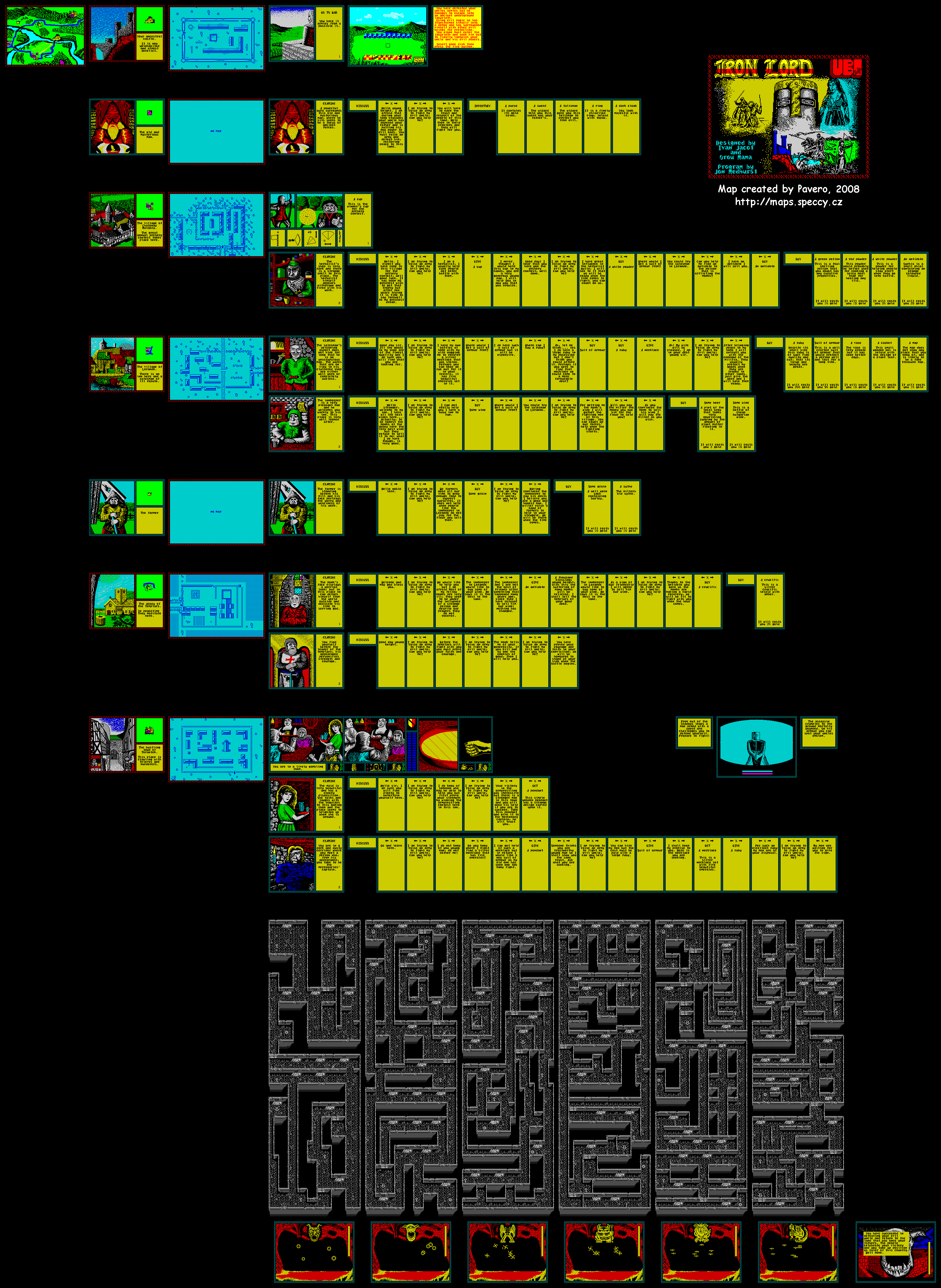 Screen from Iron Lord