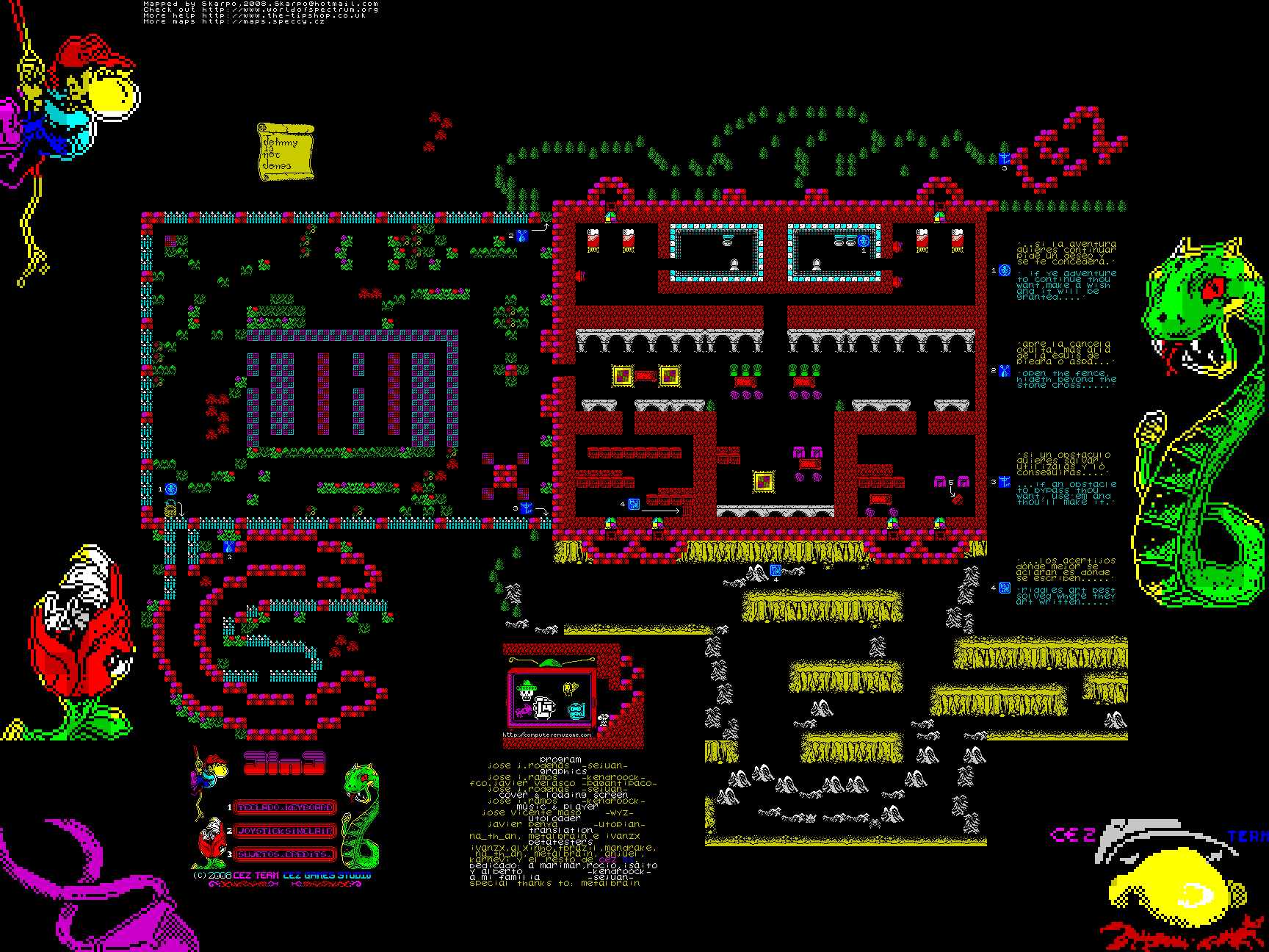 Screen from JINJ