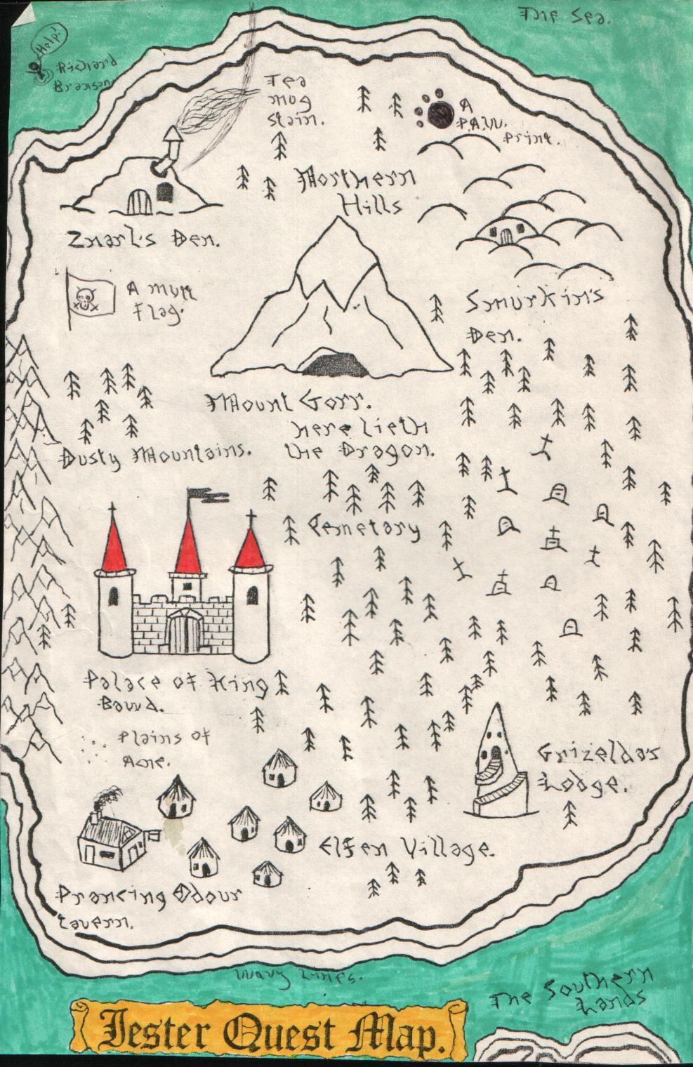 Screen from Jester Quest