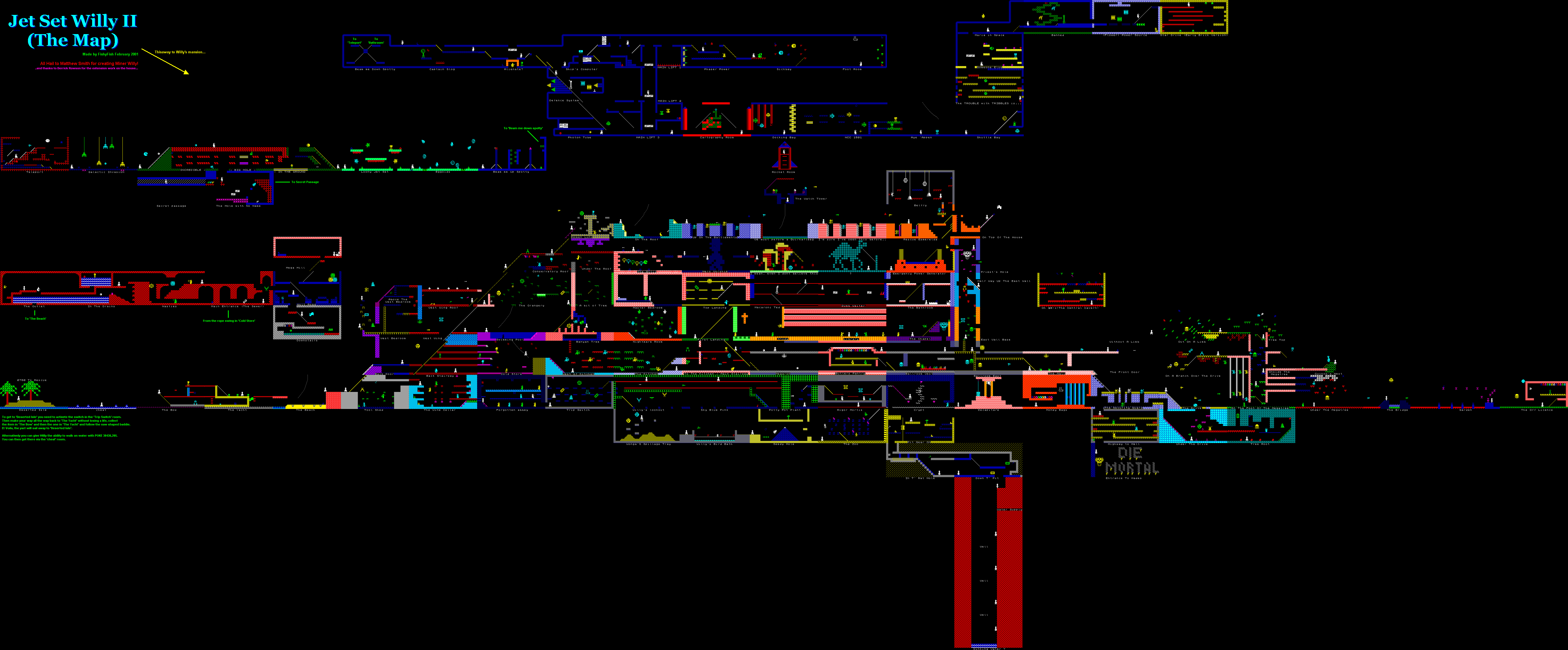Screen from Jet Set Willy II