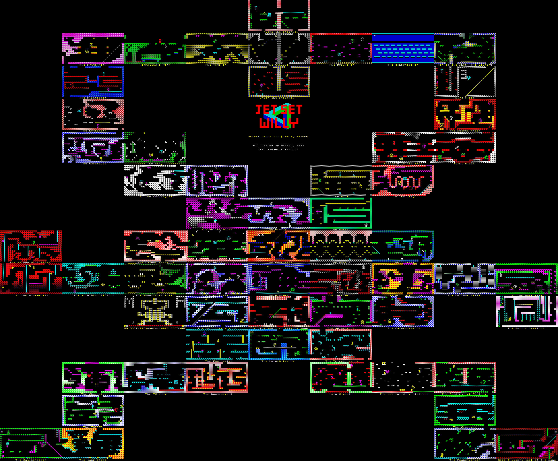 Screen from JetSet Willy III