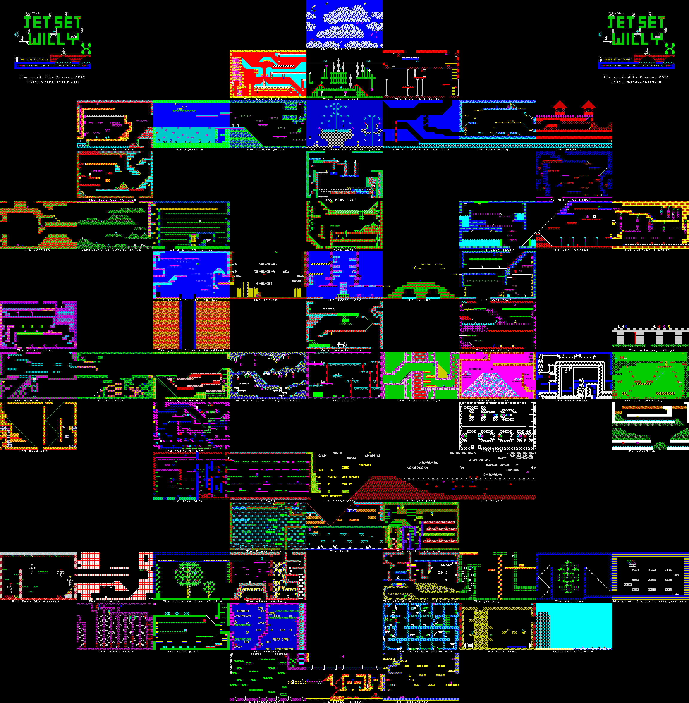 Screen from Jet Set Willy X