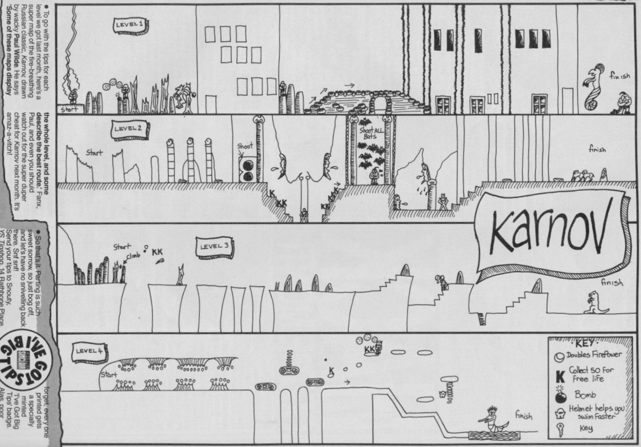 Screen from Karnov