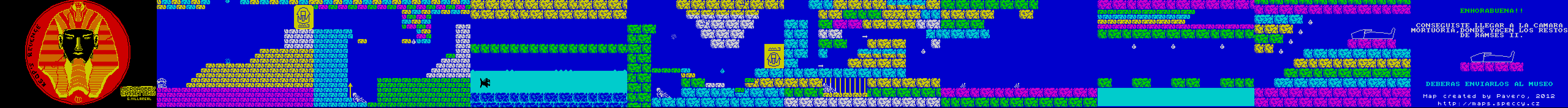 Screen from Keop's Revenge