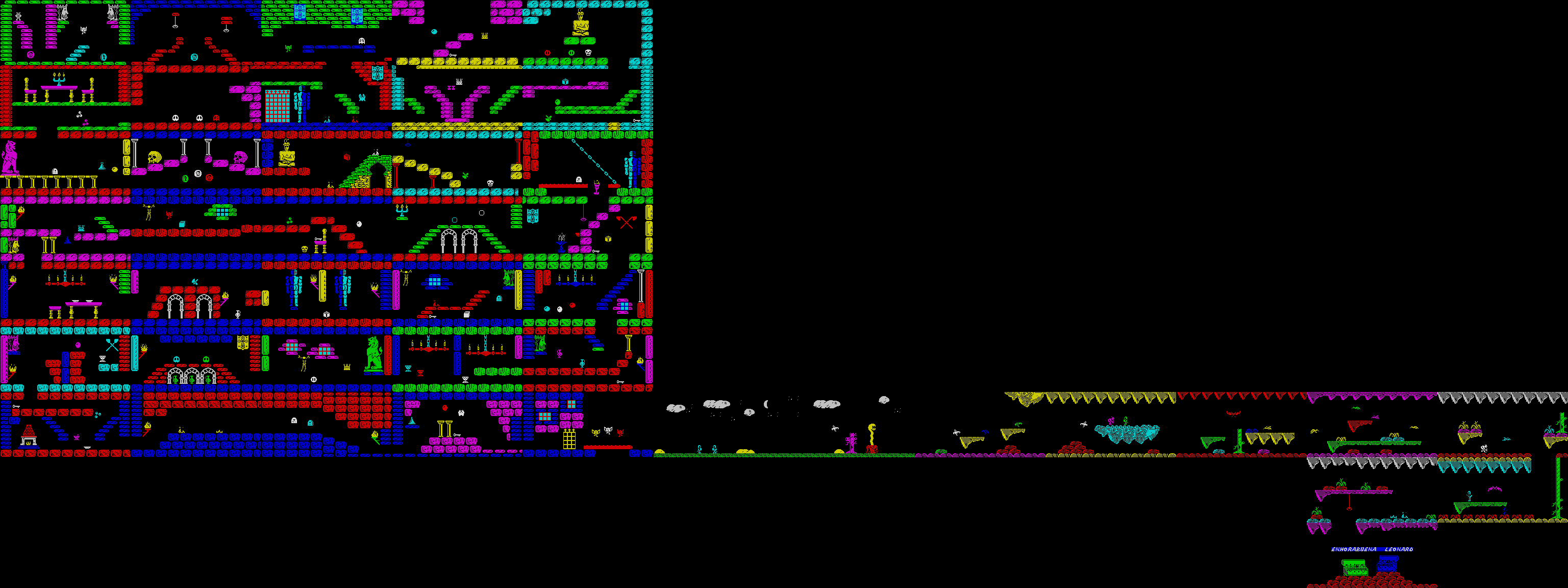 Screen from King Leonard