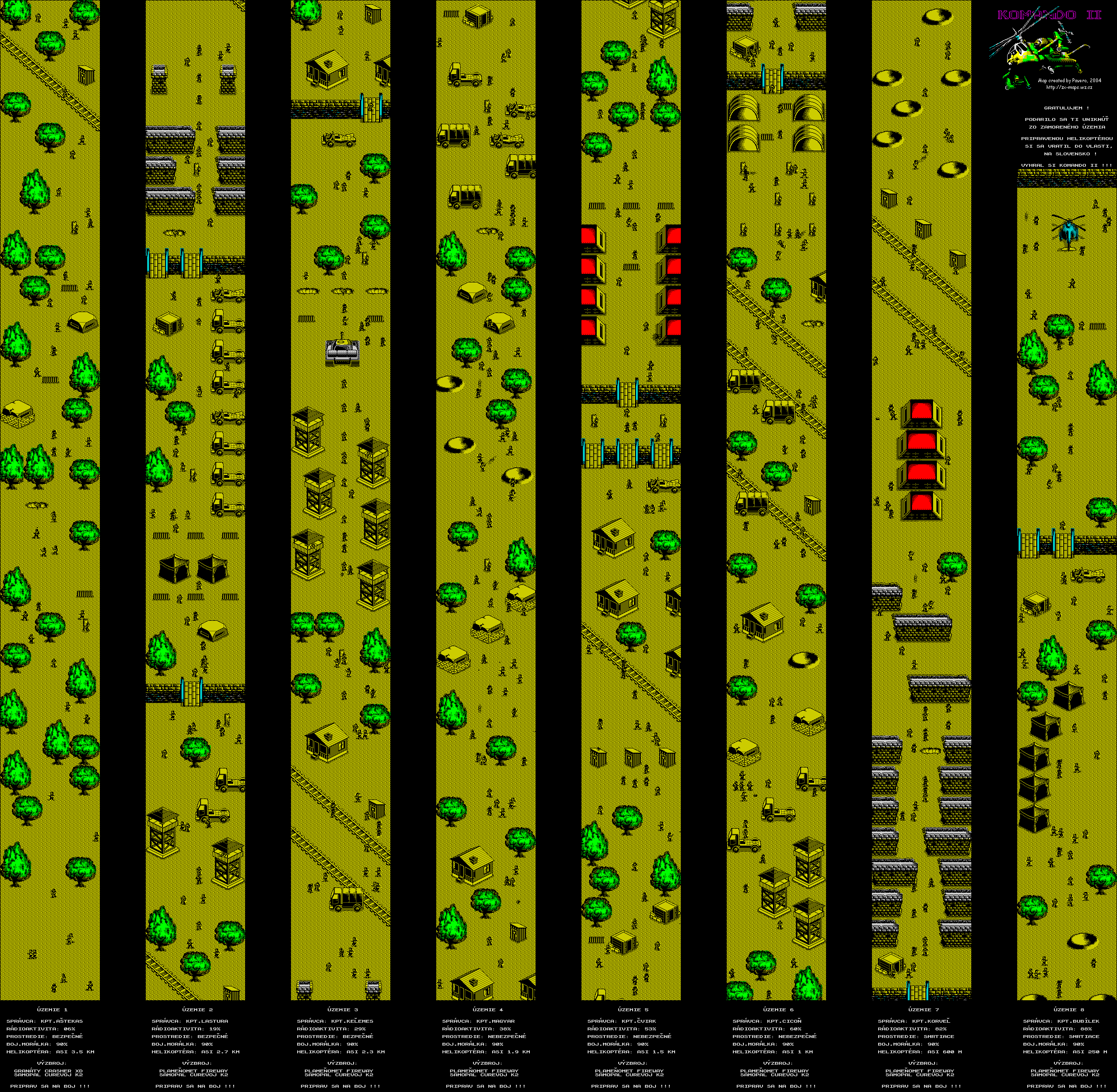 Screen from Komando 2