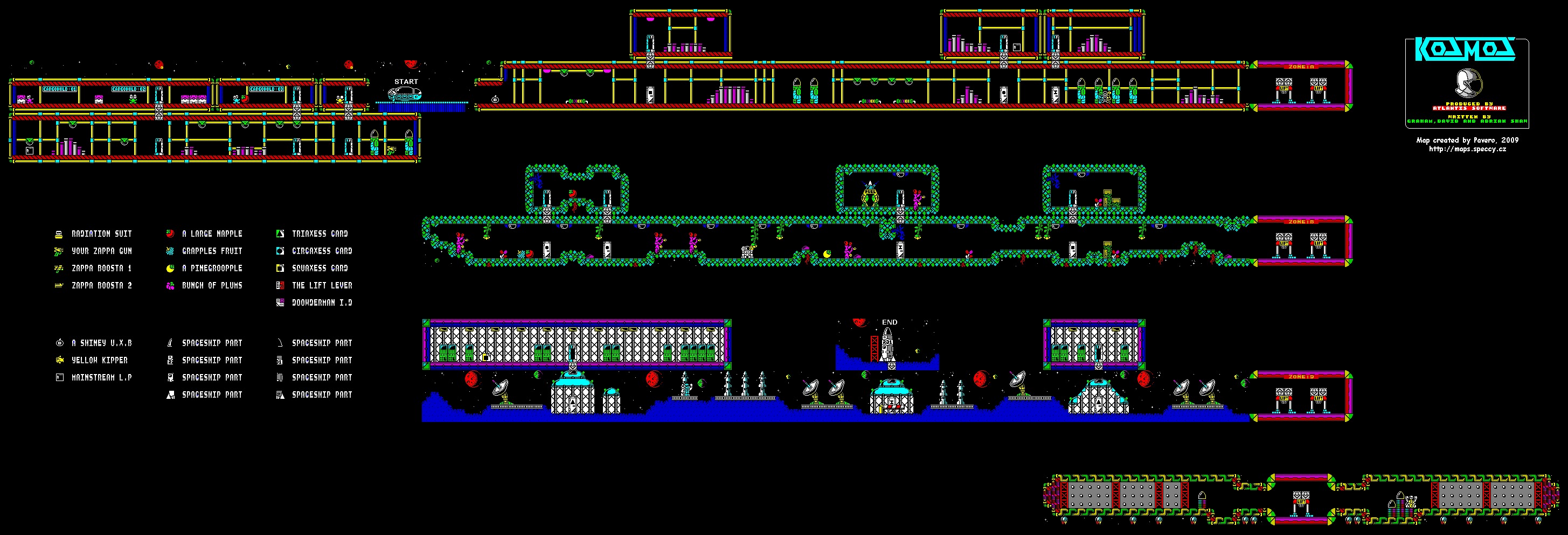 Screen from Kosmos