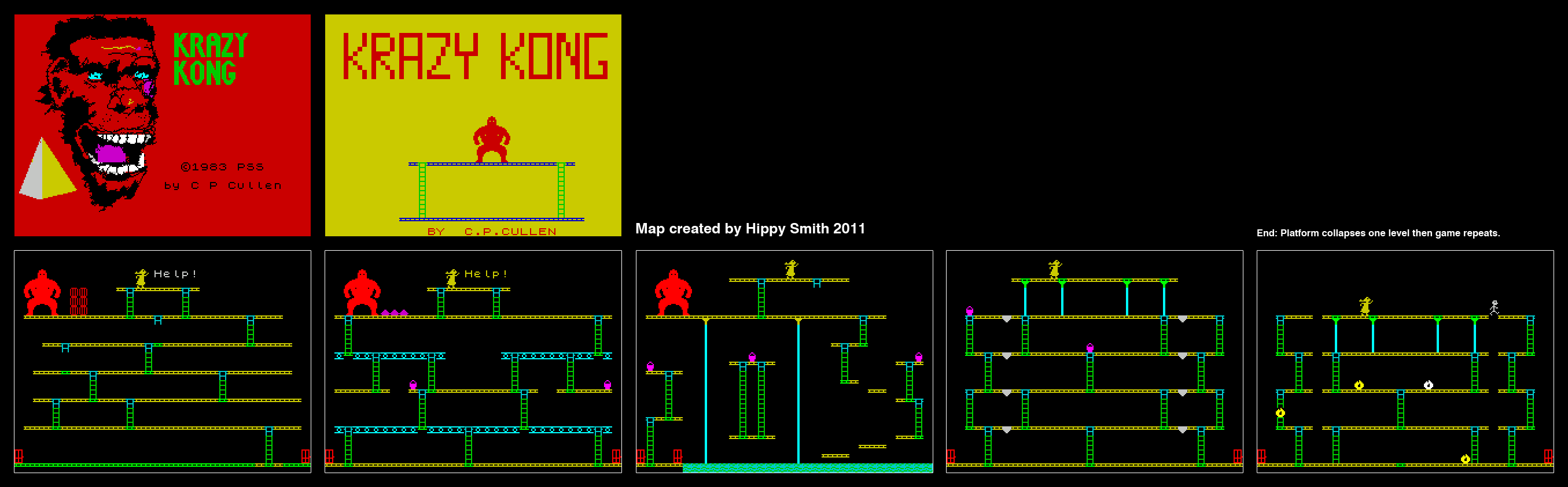 Screen from Krazy Kong