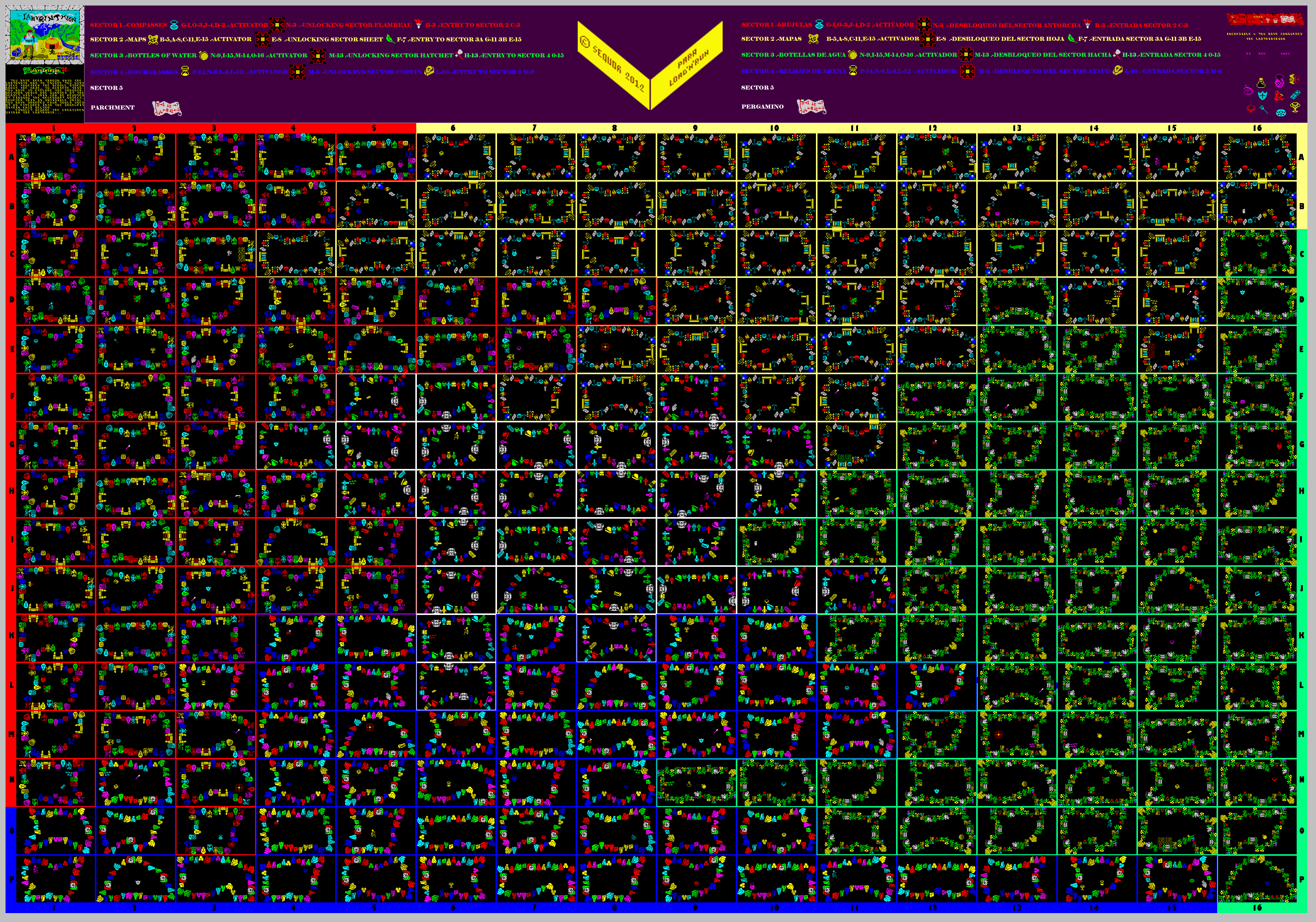 Screen from Labyrinthion