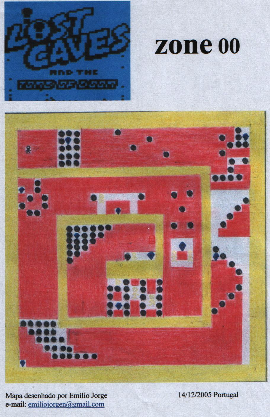 Screen from Lost Caves