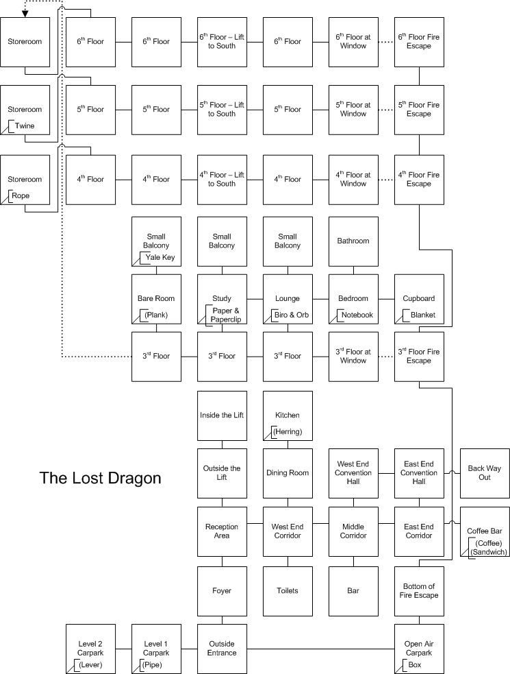 Screen from The Lost Dragon