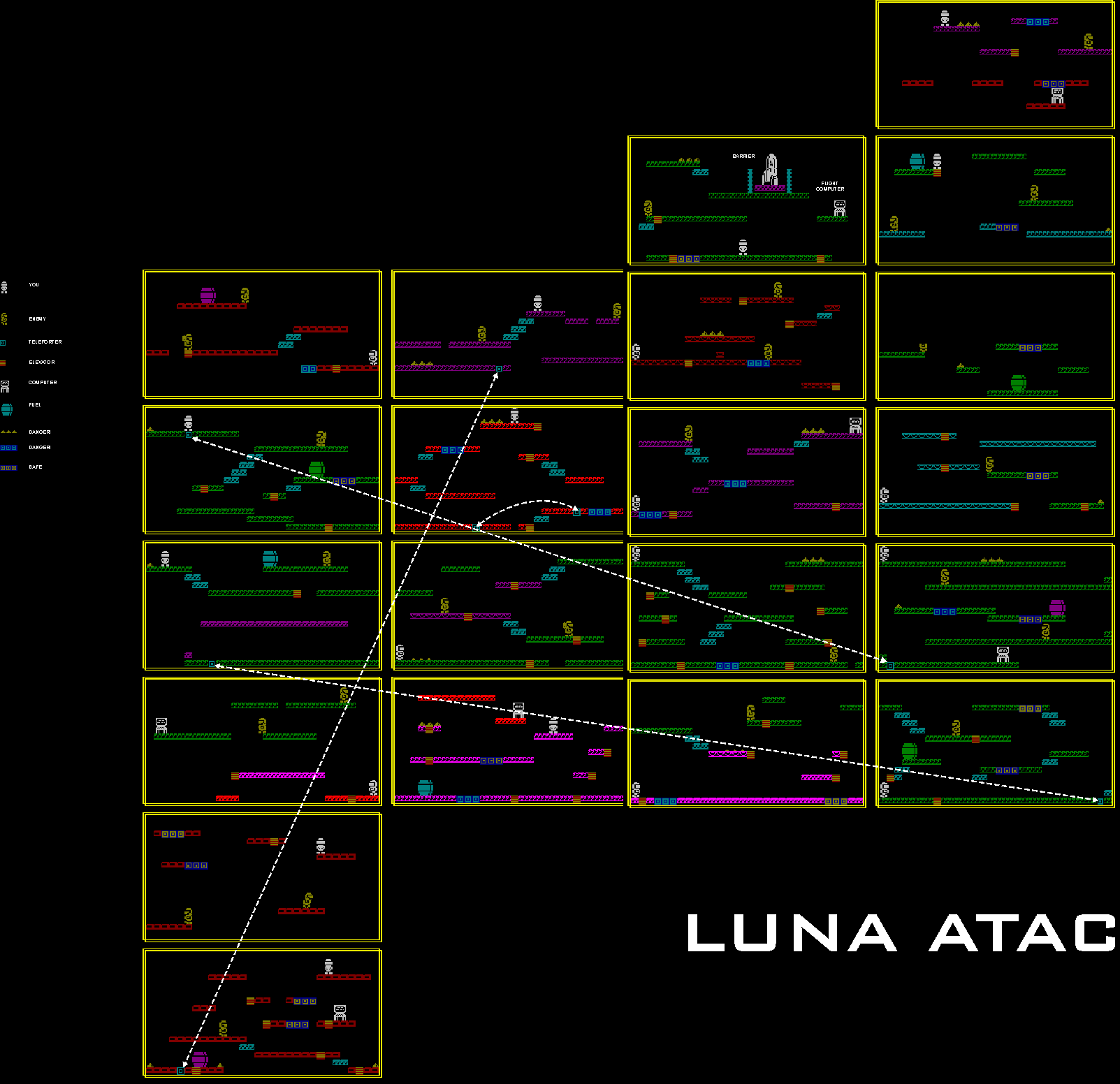 Screen from Luna Atac