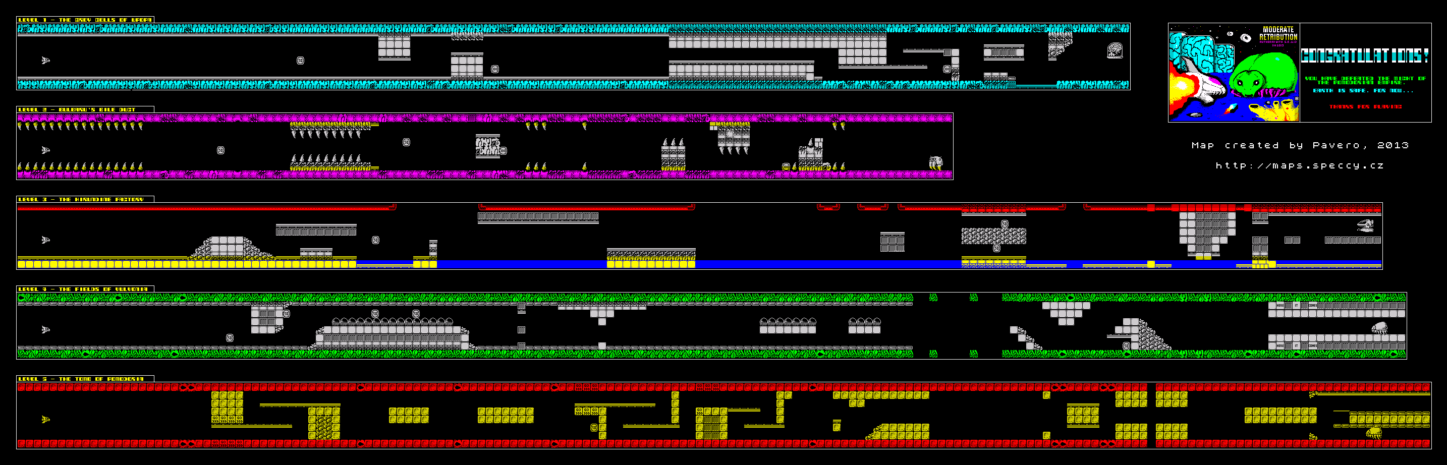 Screen from MODERATE RETRIBUTION