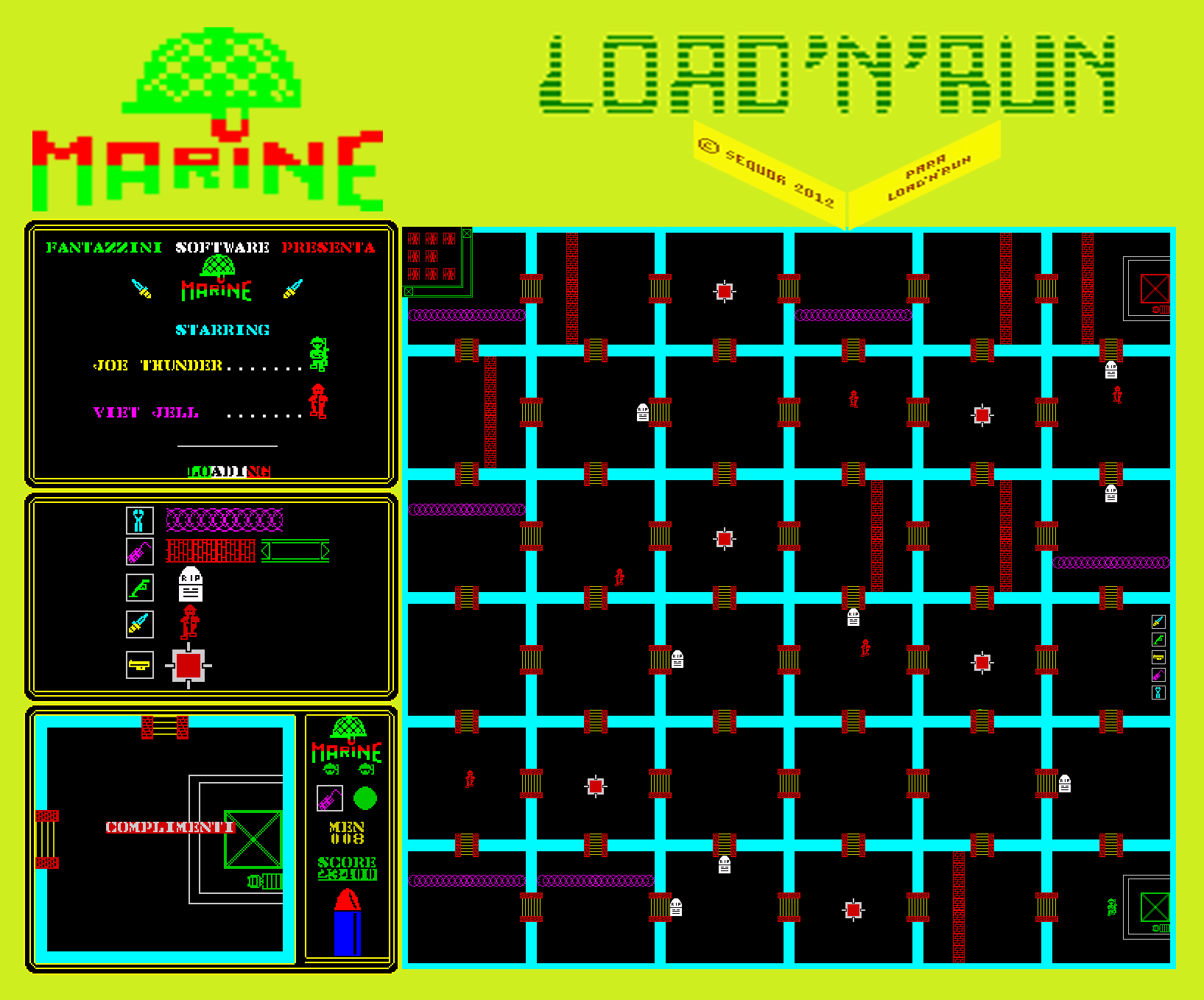 Screen from Marine