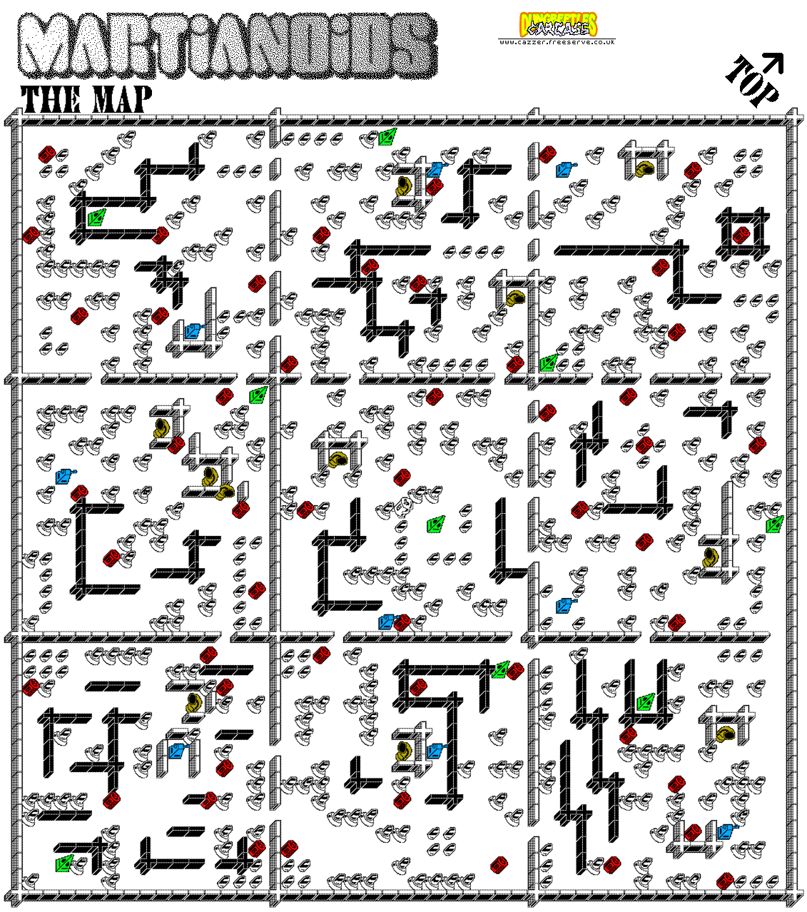 Screen from Martianoids