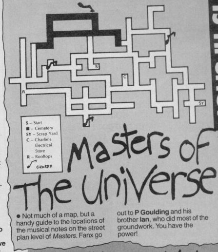 Screen from Masters of the Universe - The Movie