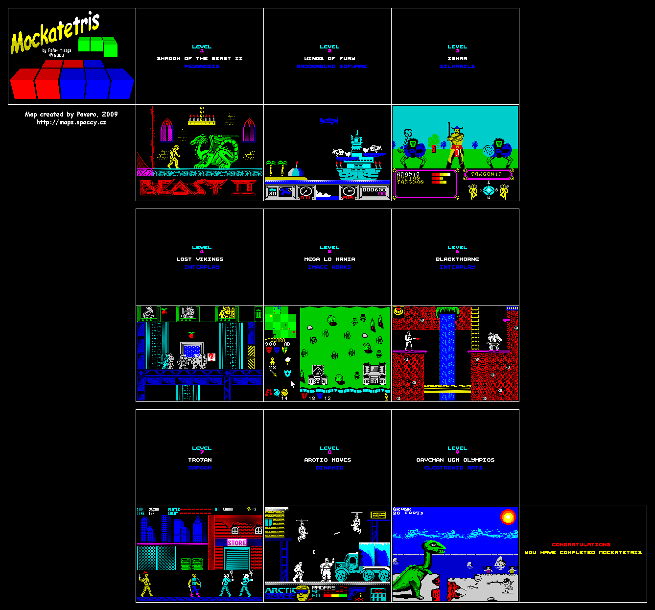 Screen from Mockatetris