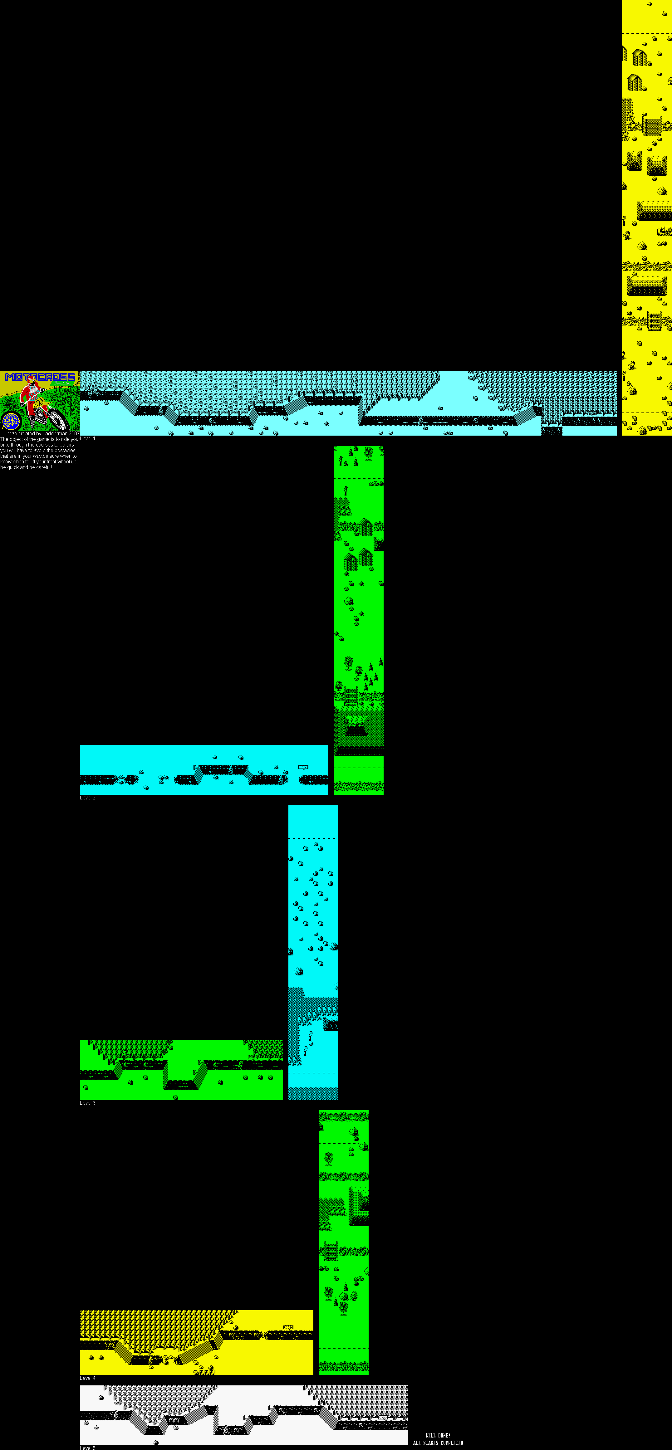 Screen from Moto Cross Simulator