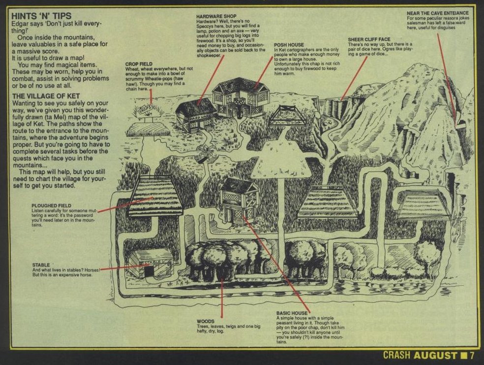 Screen from Mountains of Ket