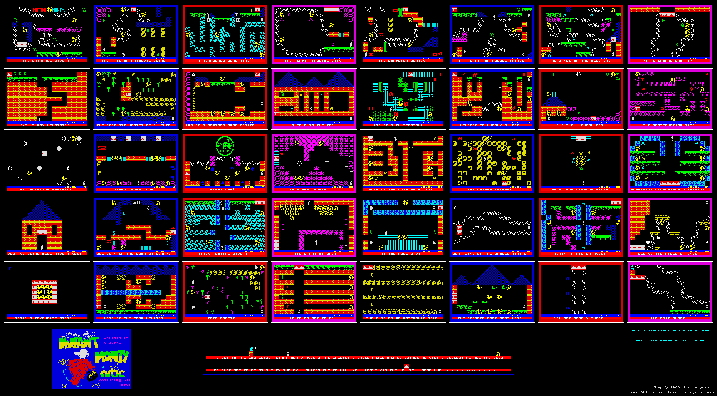 Screen from Mutant Monty
