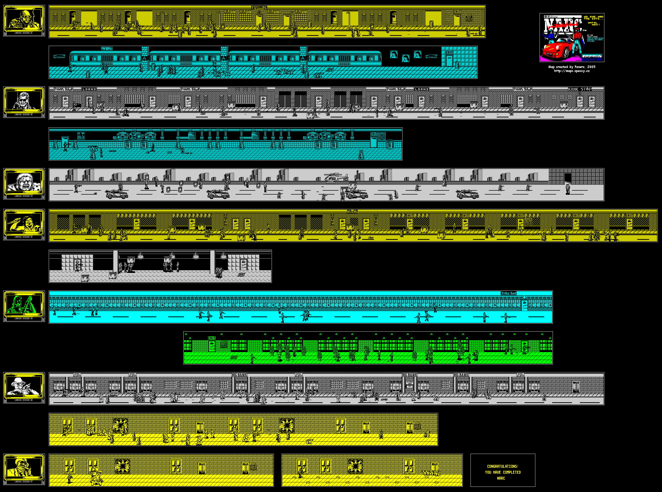 Screen from NARC