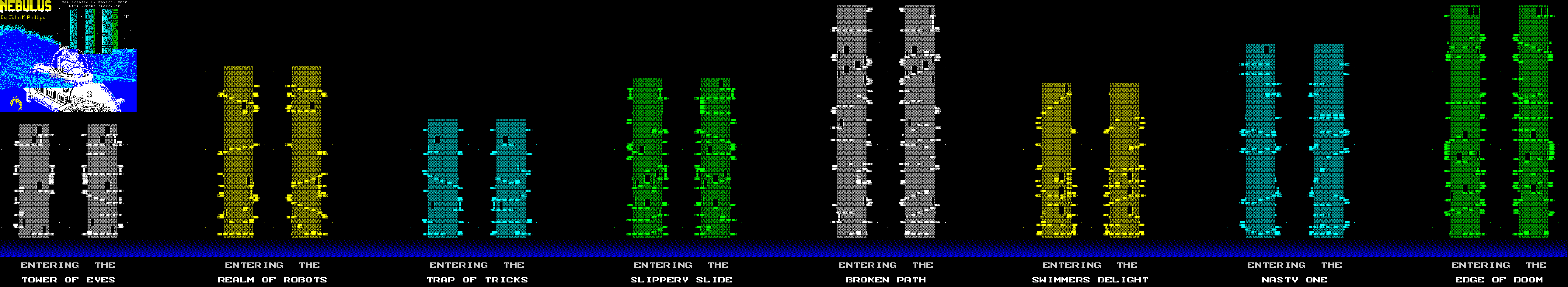 Screen from Nebulus