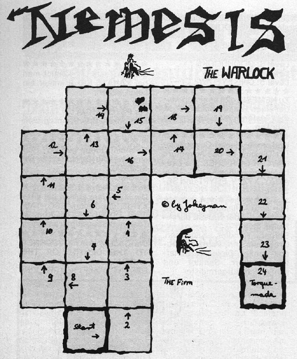 Screen from Nemesis the Warlock
