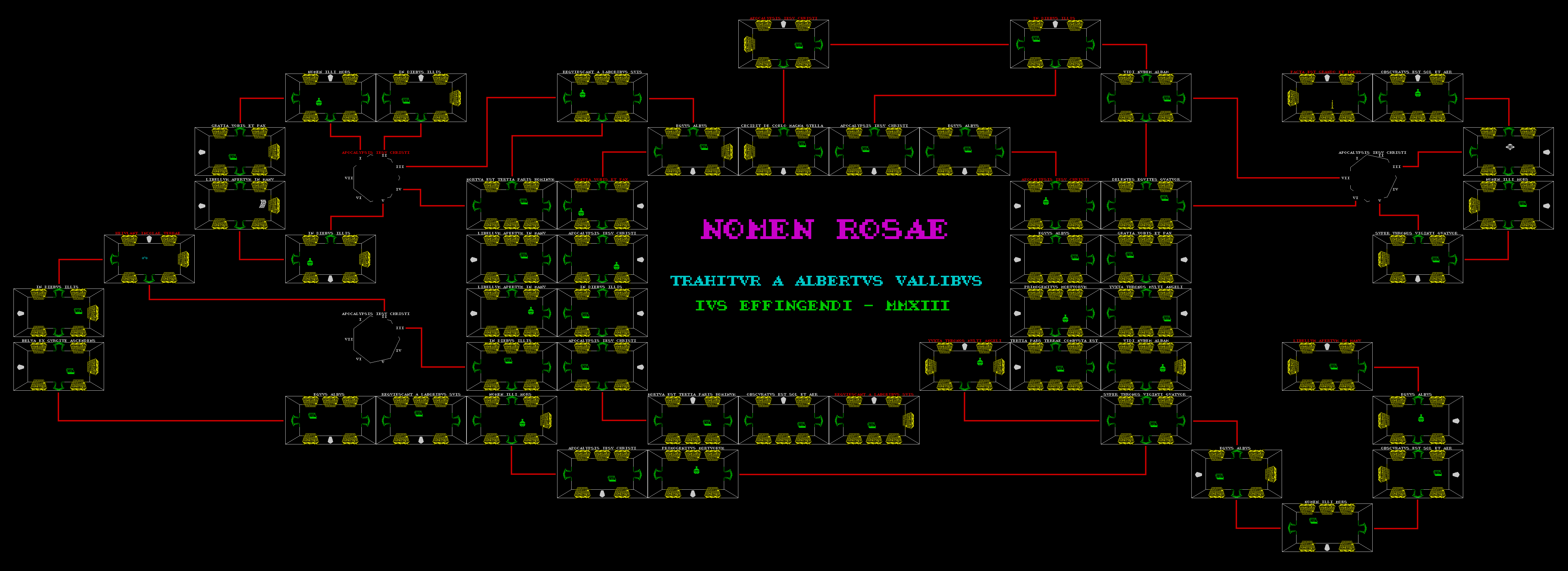 Screen from Nomen Rosae