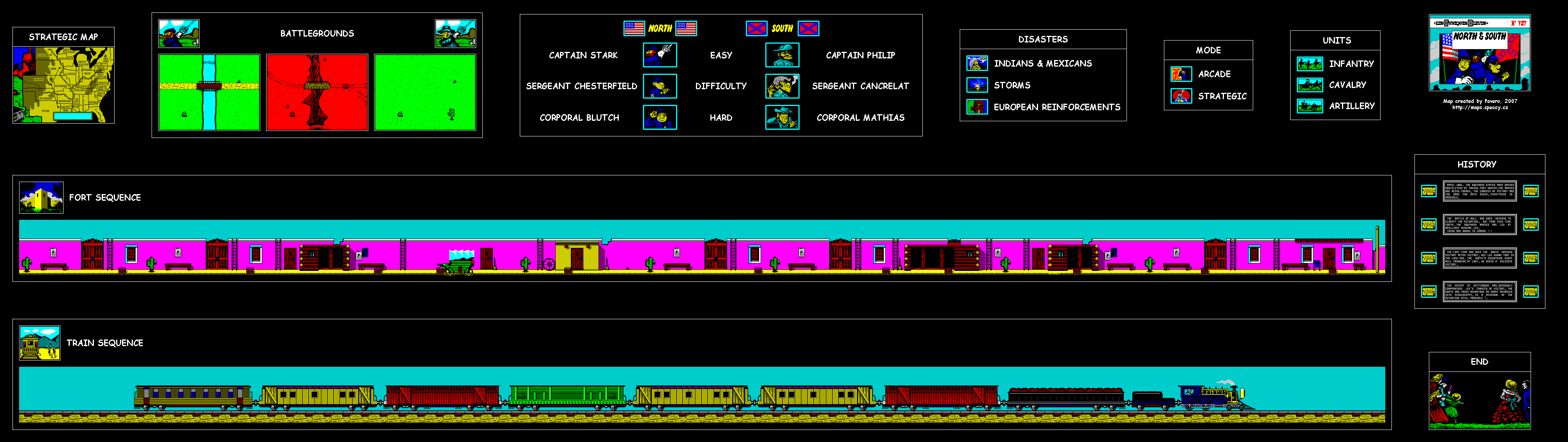Screen from North & South