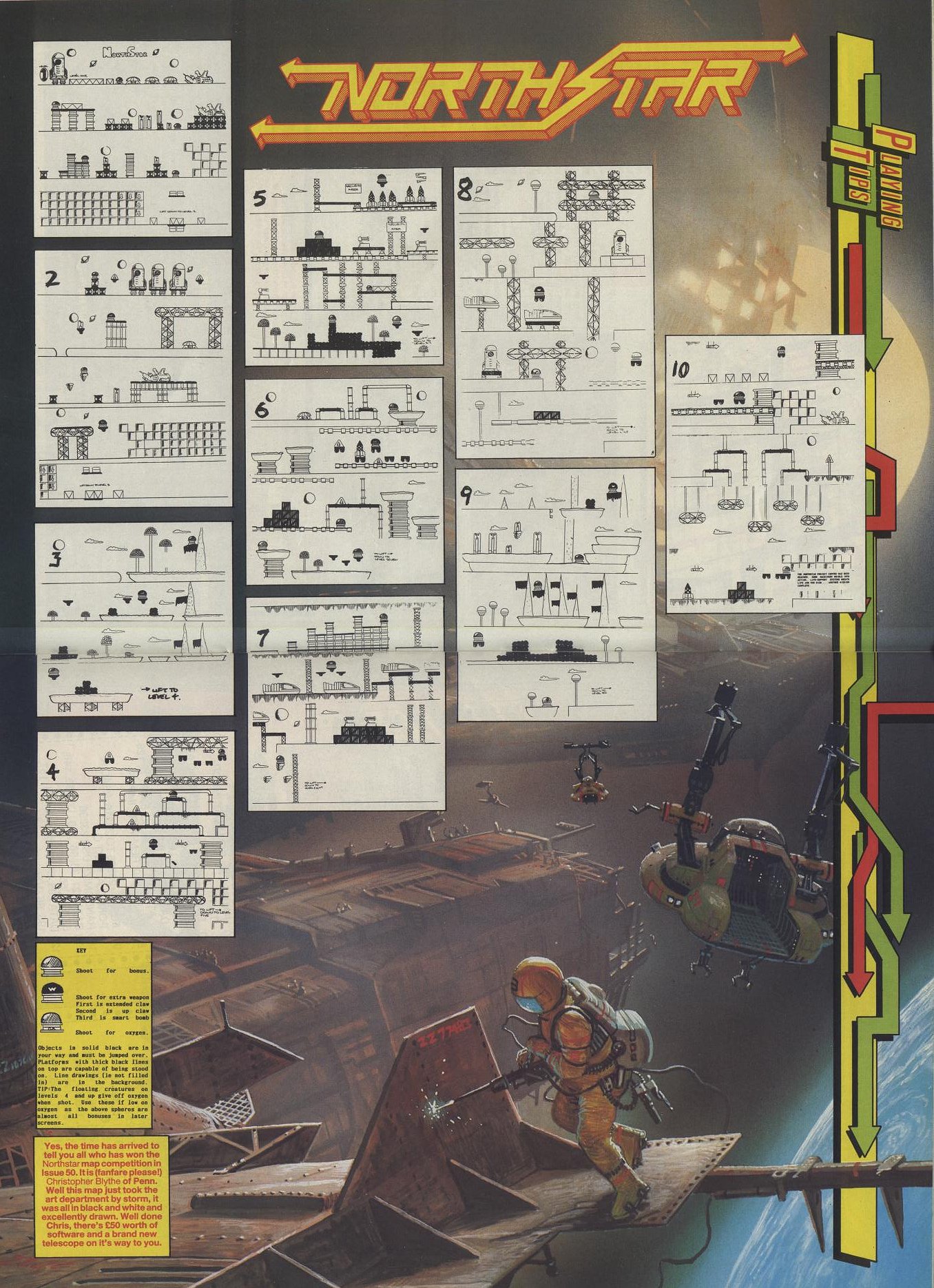 Screen from North Star
