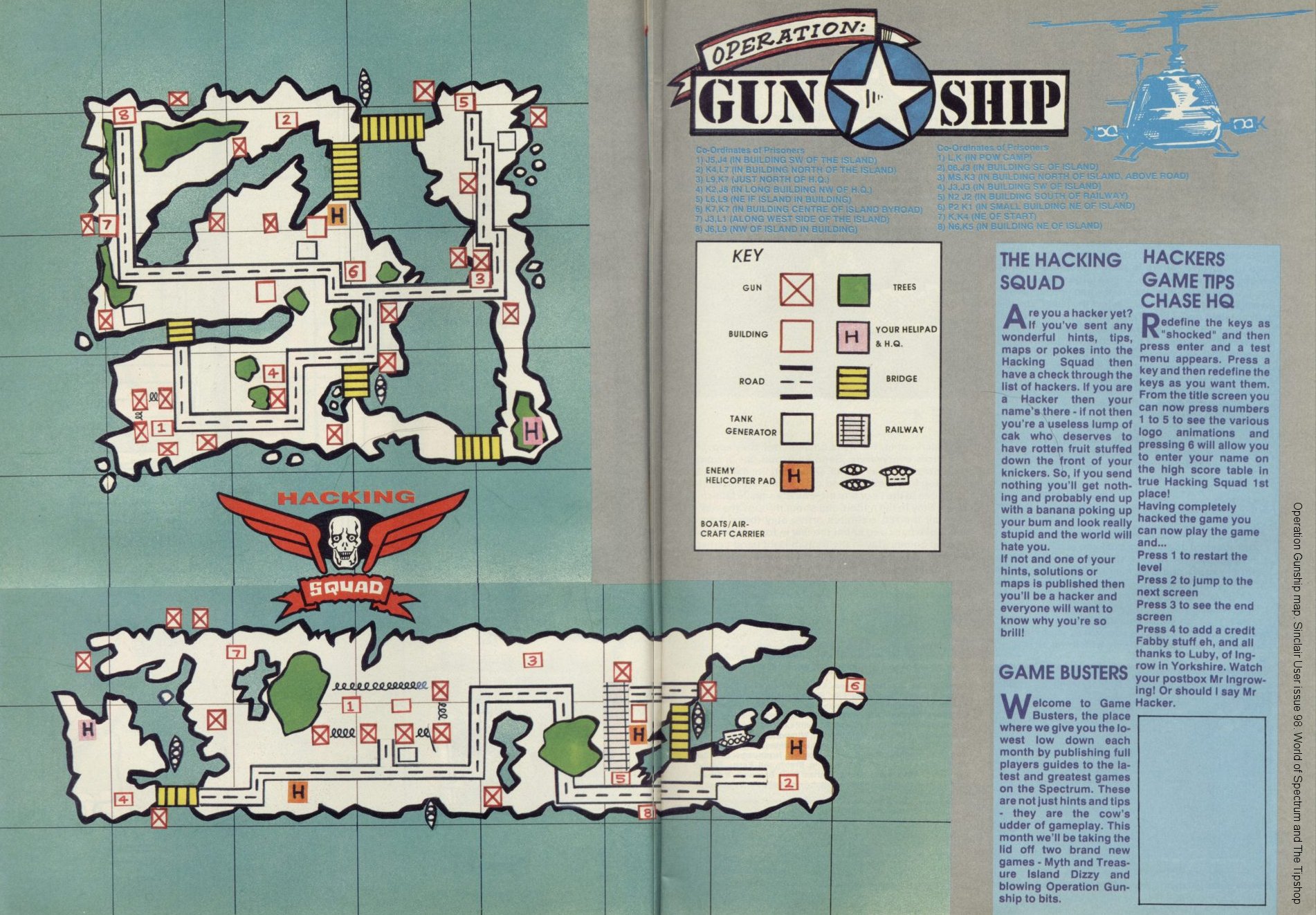 Screen from Operation Gunship