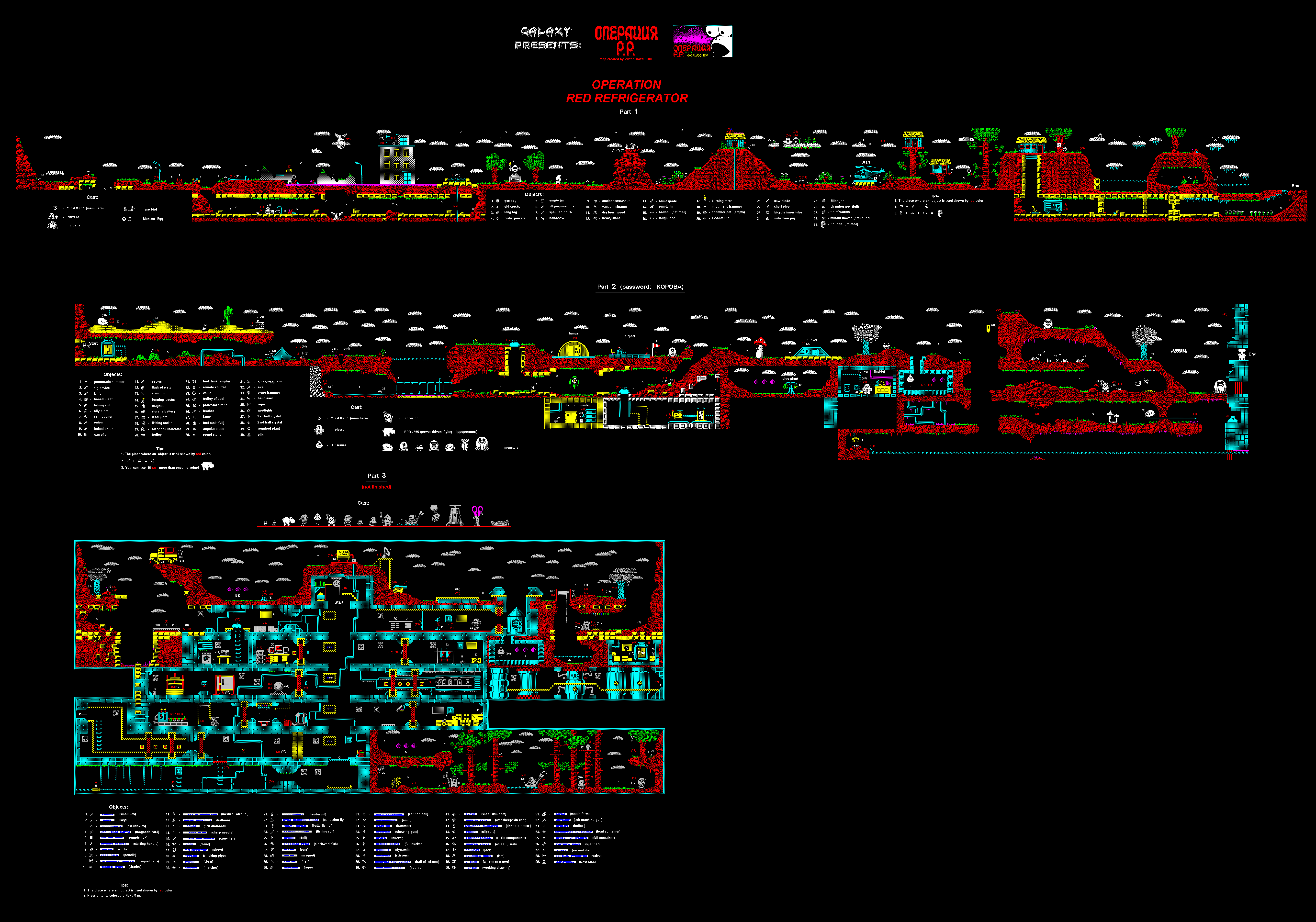 Screen from Operation Red Refrigerator