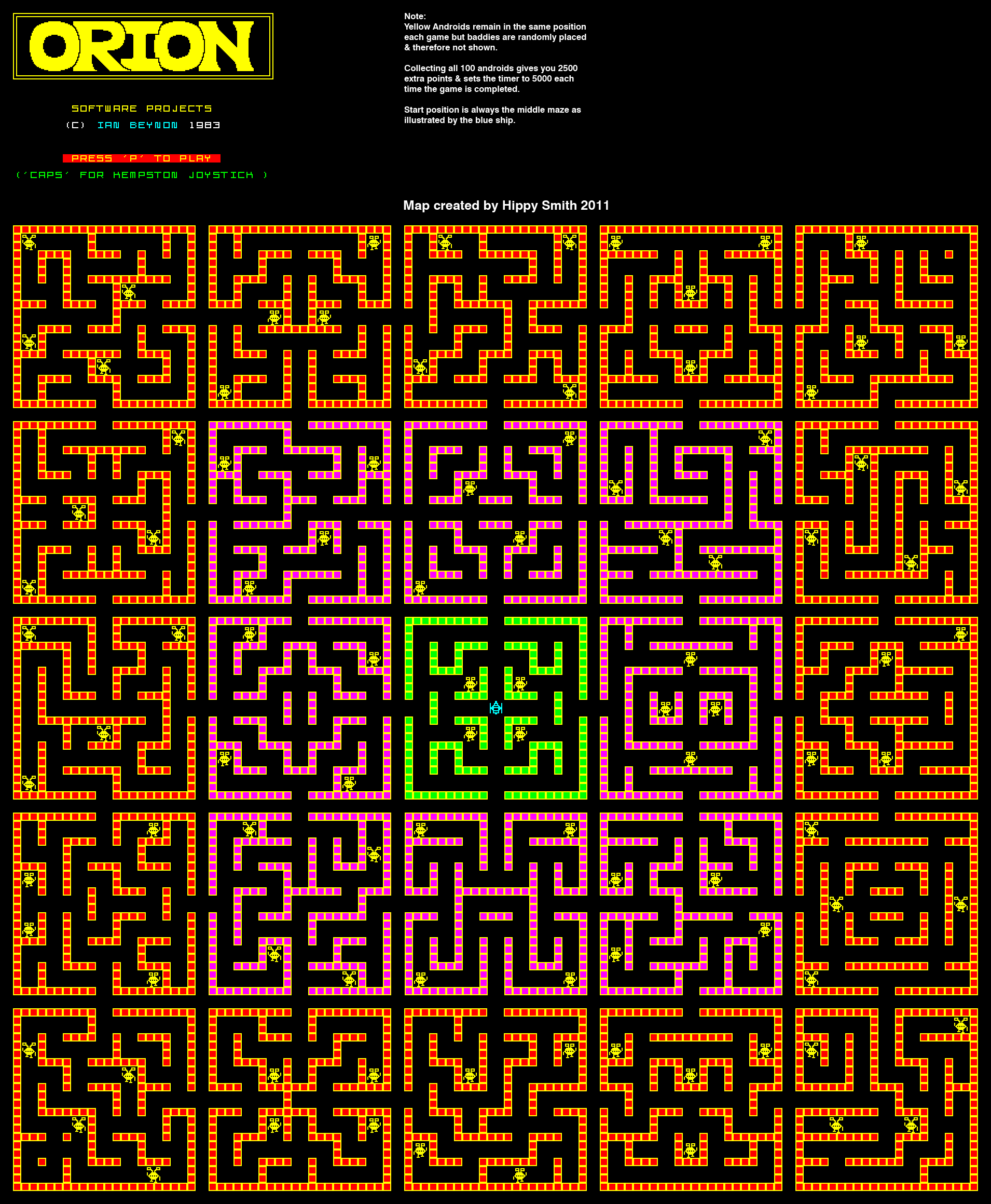 Screen from Orion