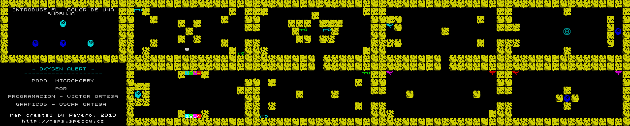 Screen from Oxygen Alert