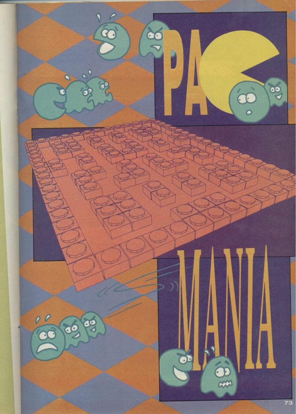Screen from Pac-Mania