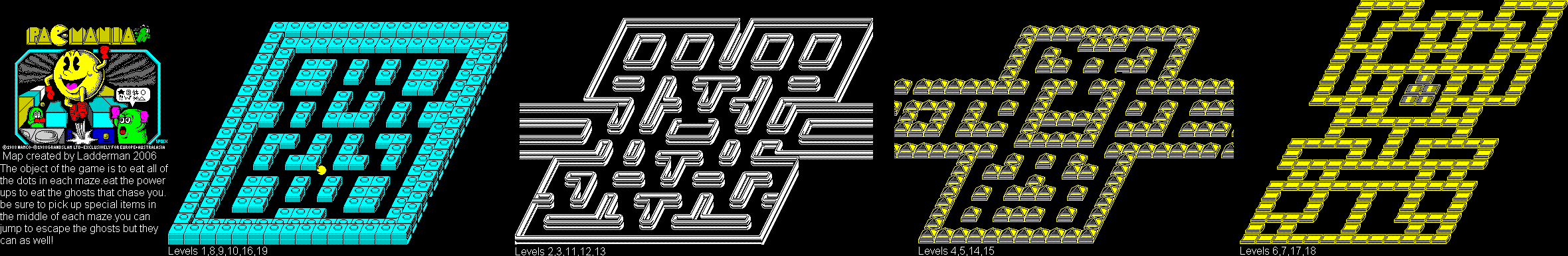 Screen from Pac-Mania