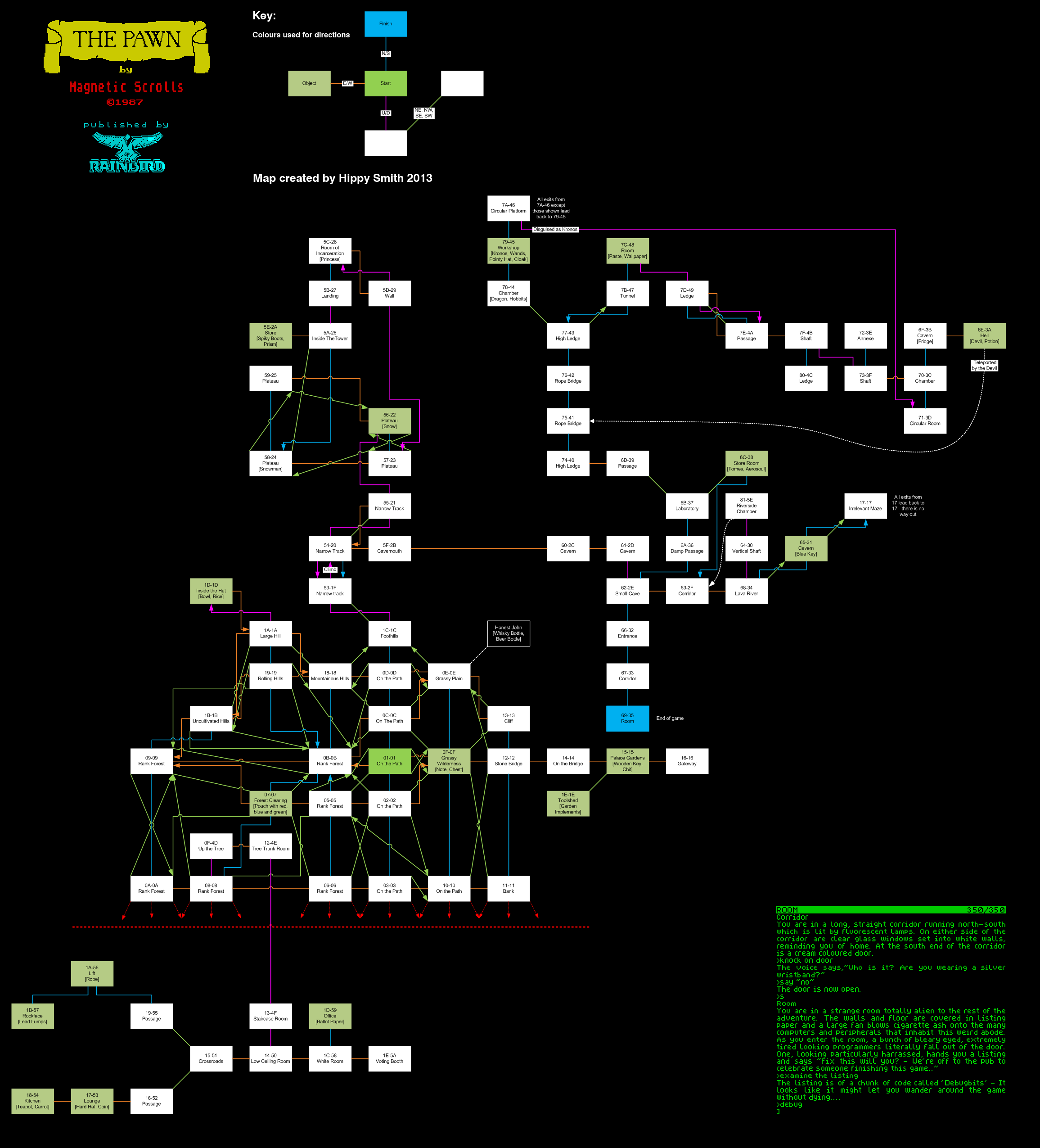 Screen from The Pawn