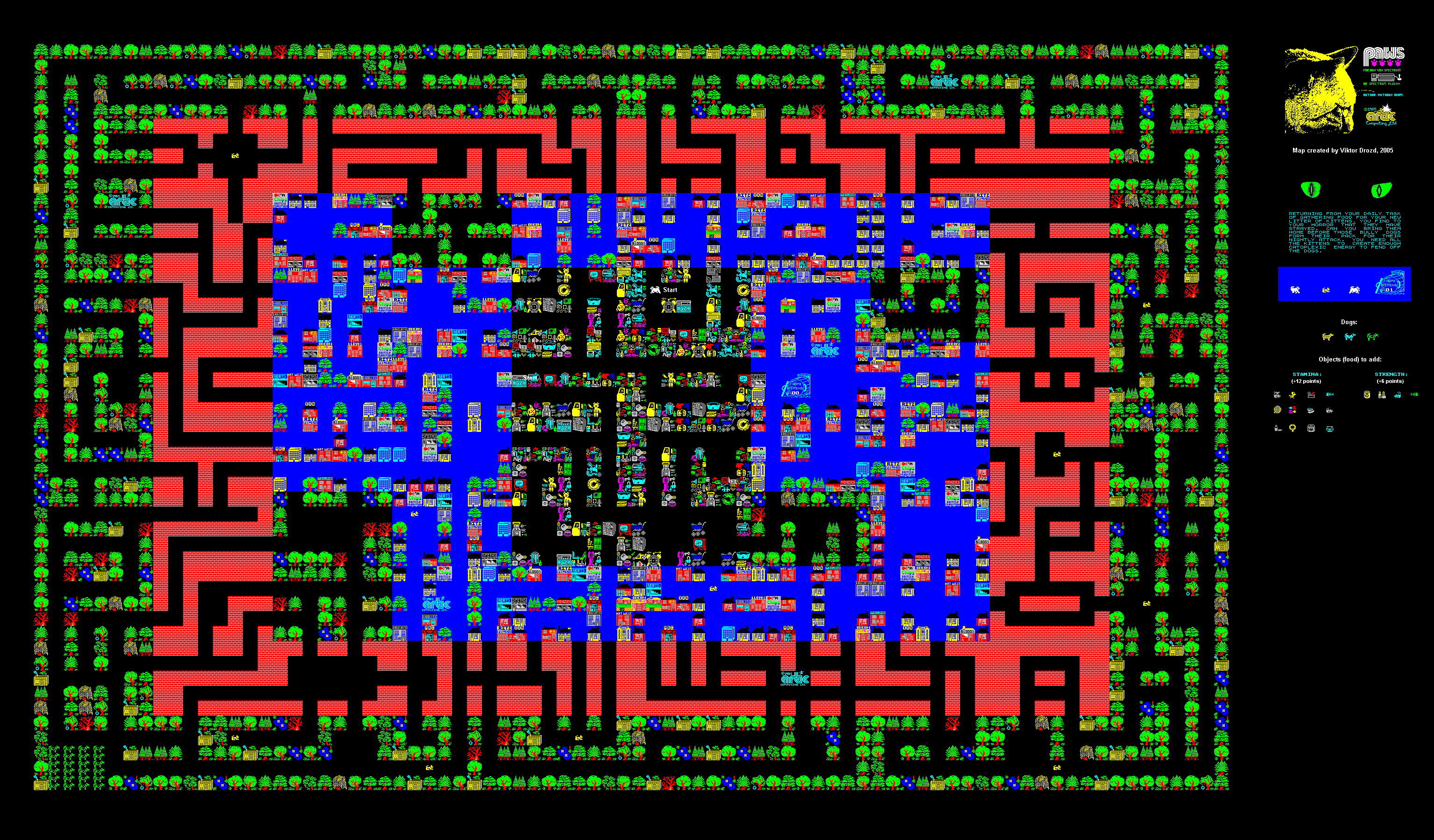 Screen from Paws