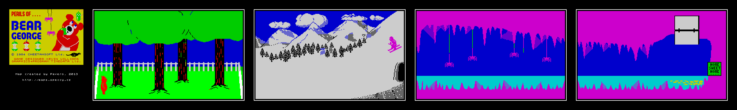 Screen from Perils of Bear George