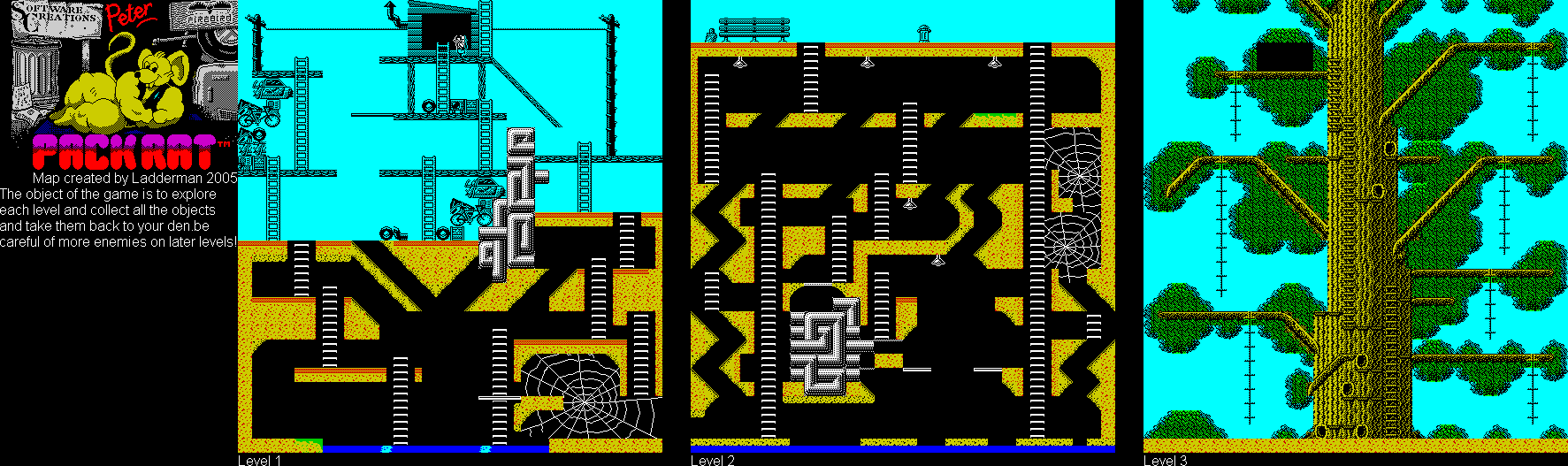 Screen from Peter Pack Rat