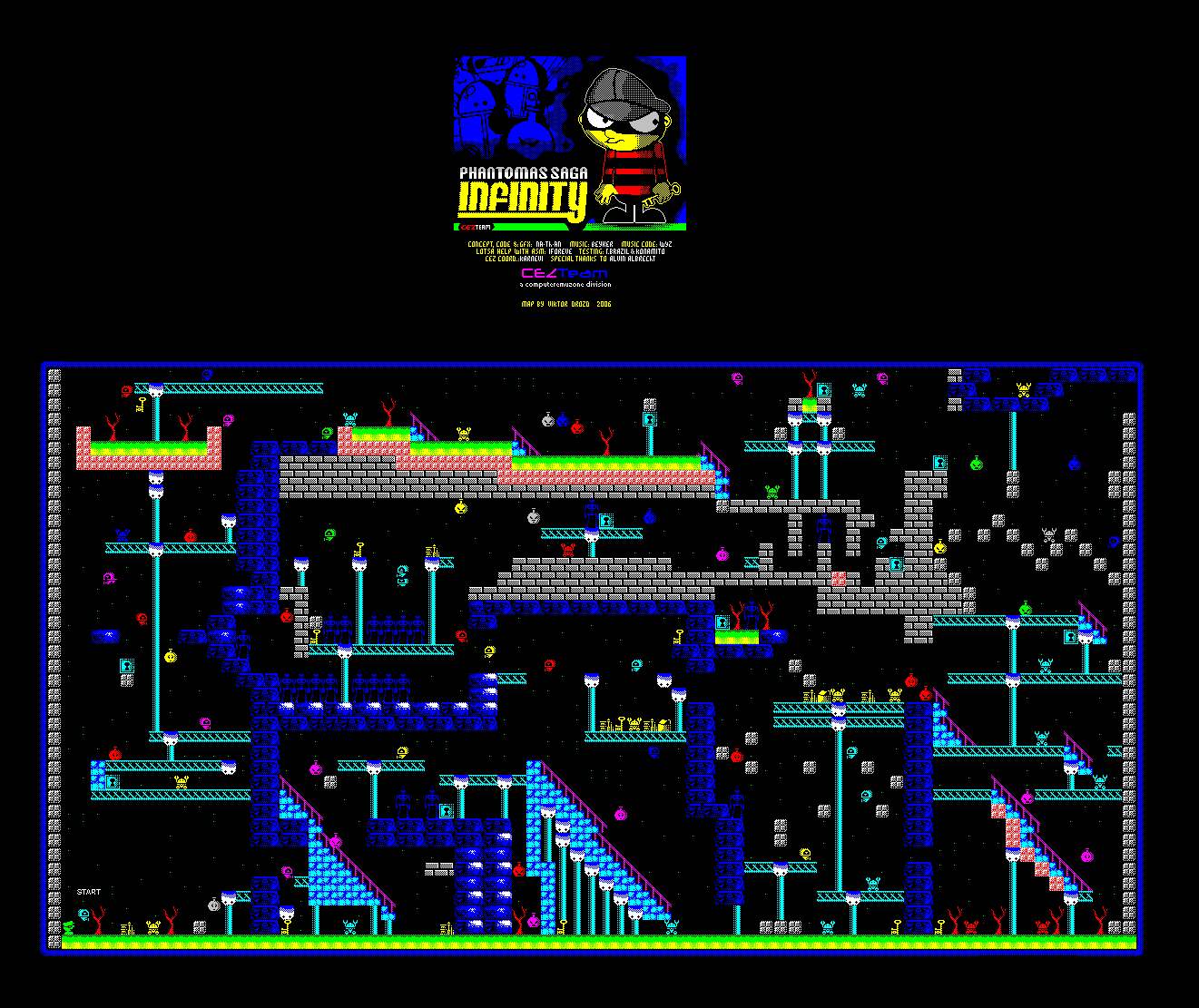 Screen from Phantomas Saga: Infinity