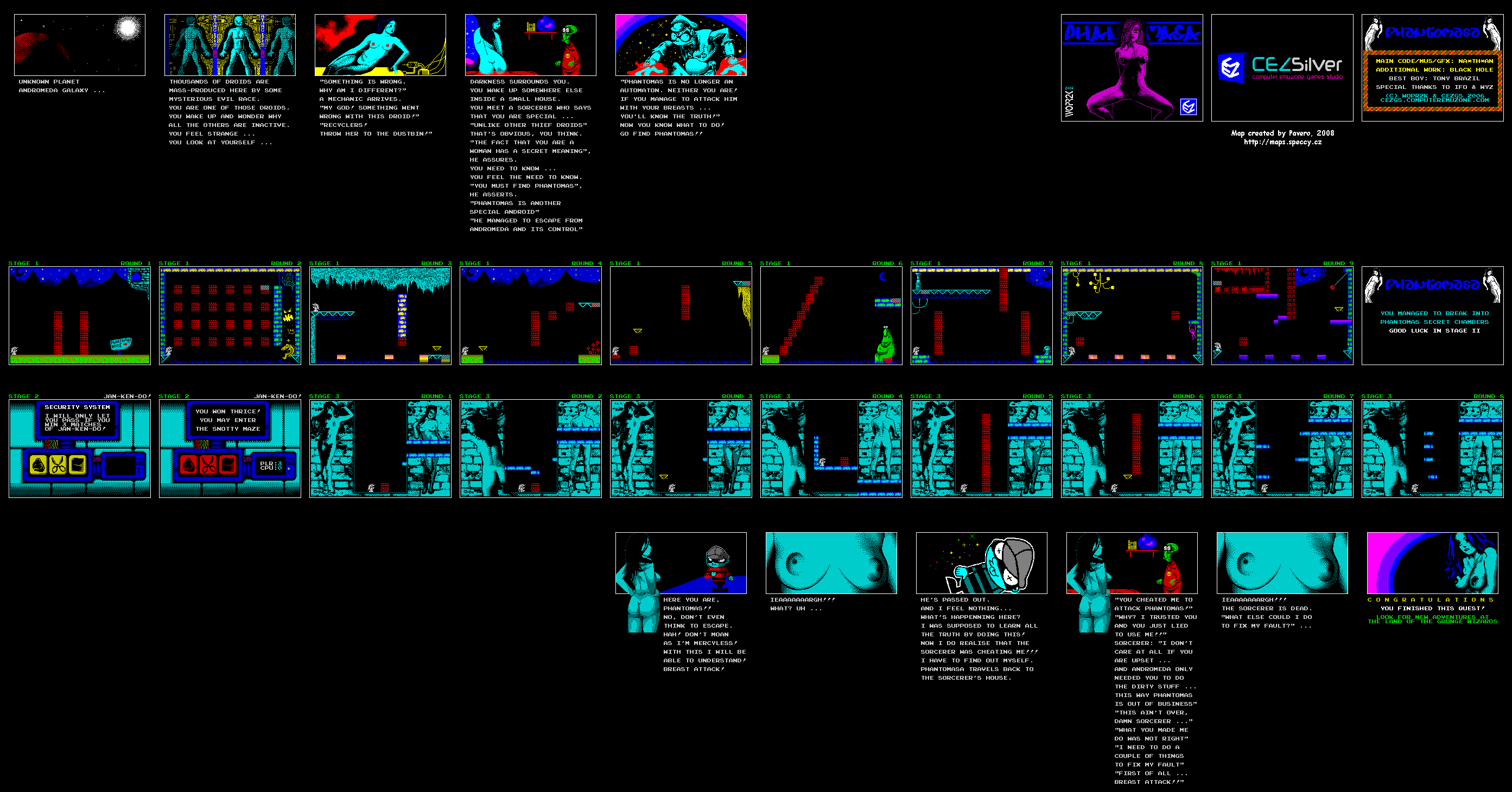 Screen from Phantomasa